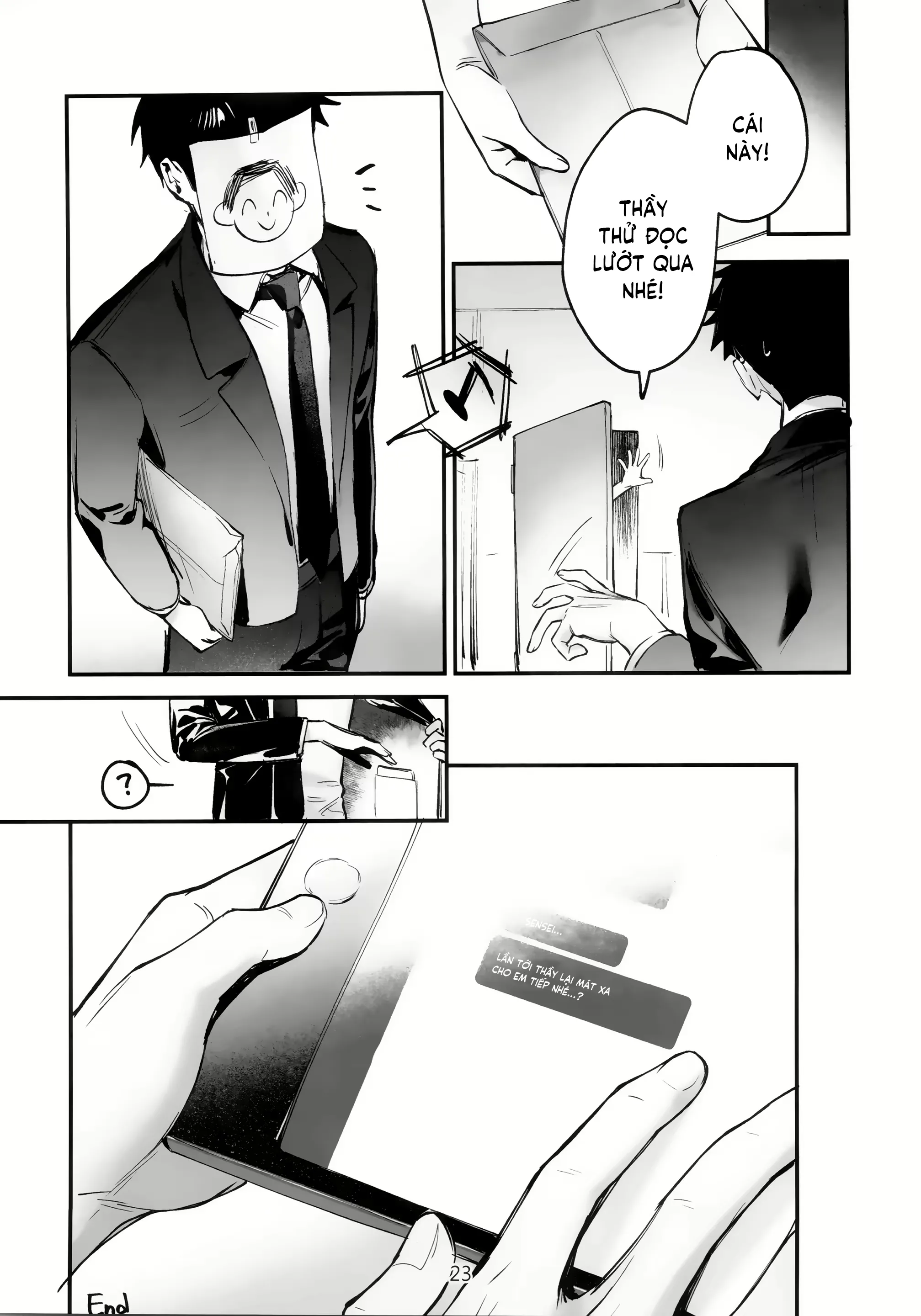 HentaiVN.net - Ảnh 22 - Cùng mát xa nào chủ tịch Kisaki!! - Chap 2
