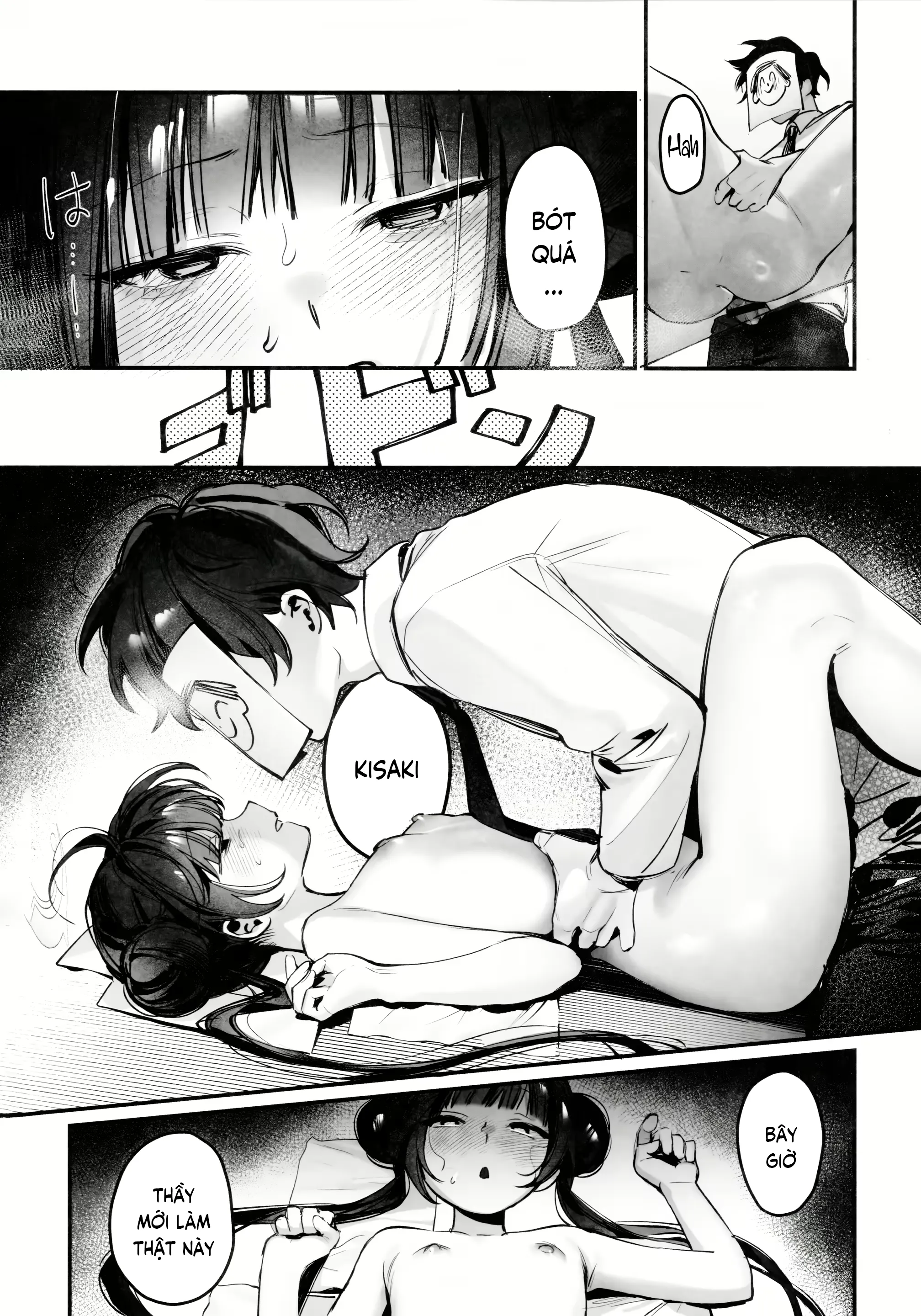HentaiVN.net - Ảnh 16 - Cùng mát xa nào chủ tịch Kisaki!! - Chap 3
