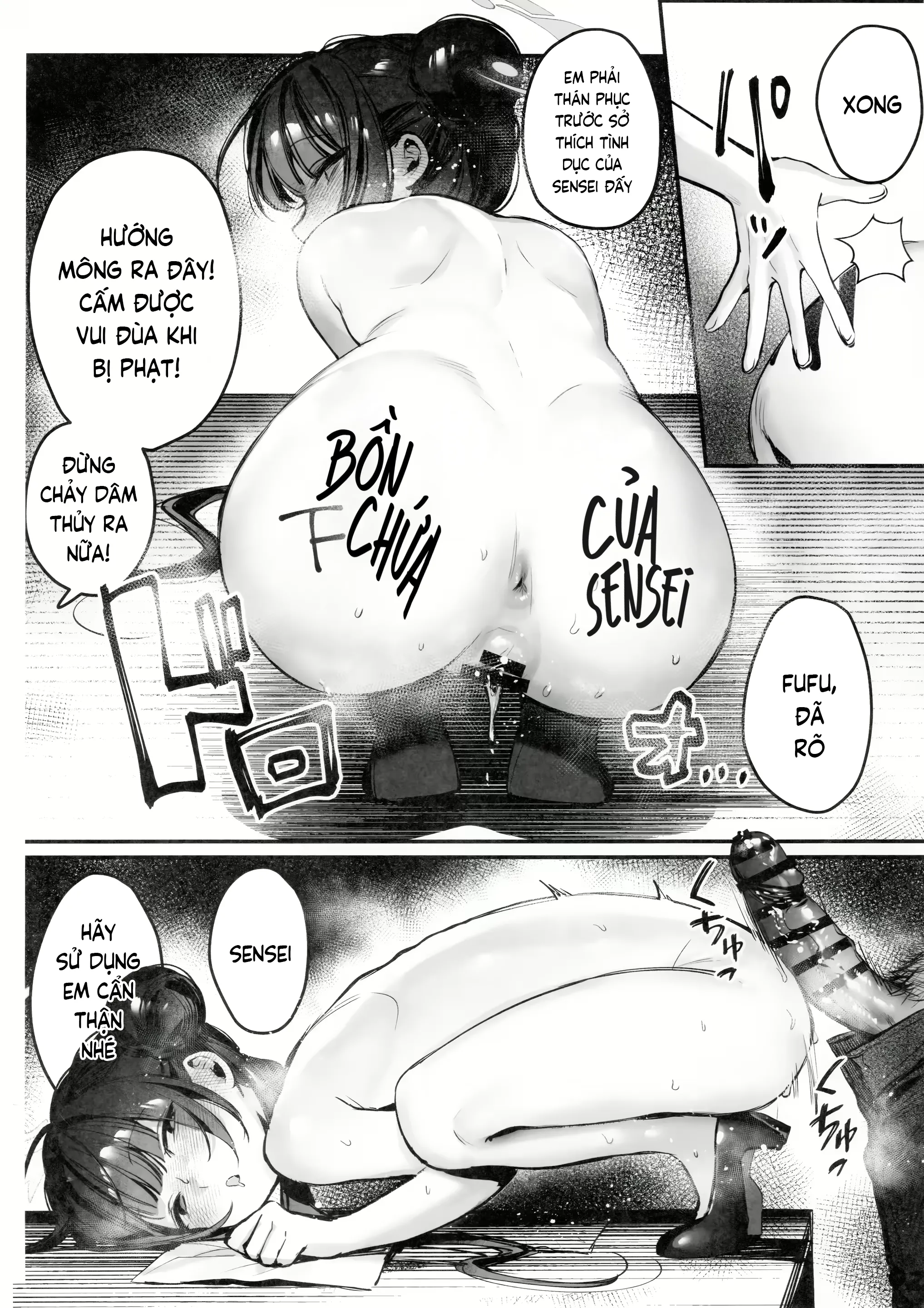HentaiVN.net - Ảnh 20 - Cùng mát xa nào chủ tịch Kisaki!! - Chap 3