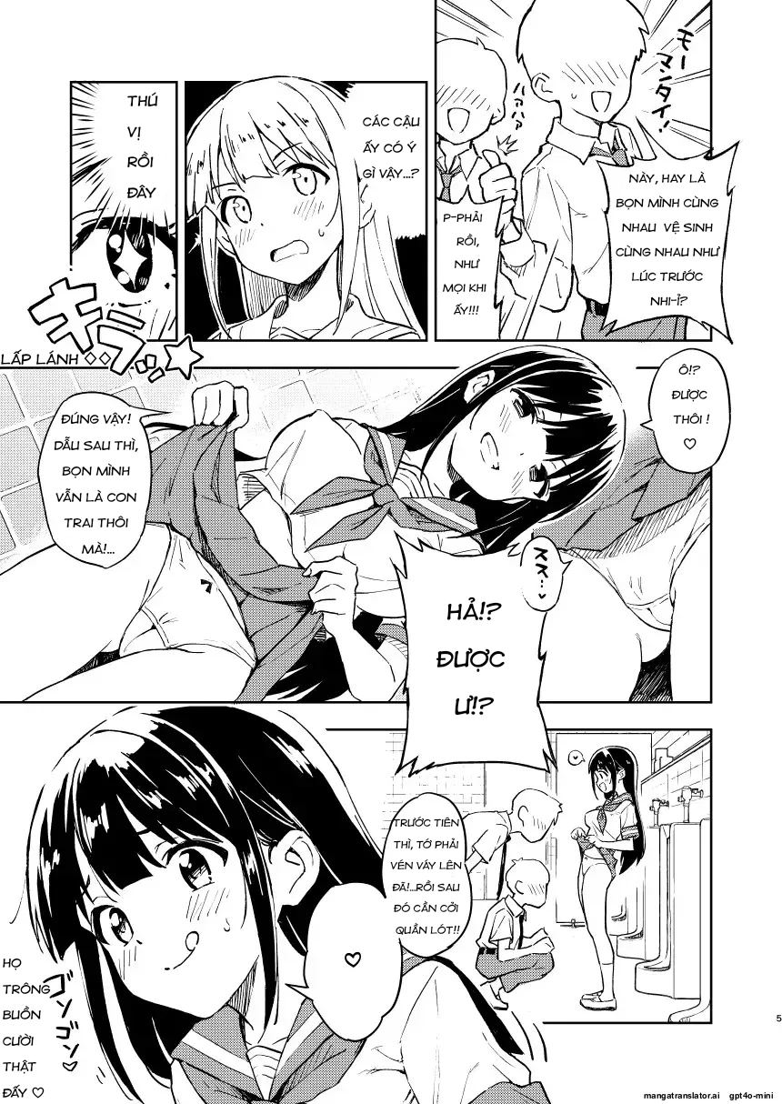 HentaiVN.net - Ảnh 3 - Miễn là tôi không có thai trong 1 tháng, tôi sẽ trở lại là con trai! - Chap 1