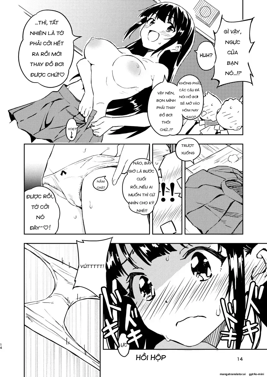 HentaiVN.net - Ảnh 14 - Miễn là tôi không có thai trong 1 tháng, tôi sẽ trở lại là con trai! - Chap 2