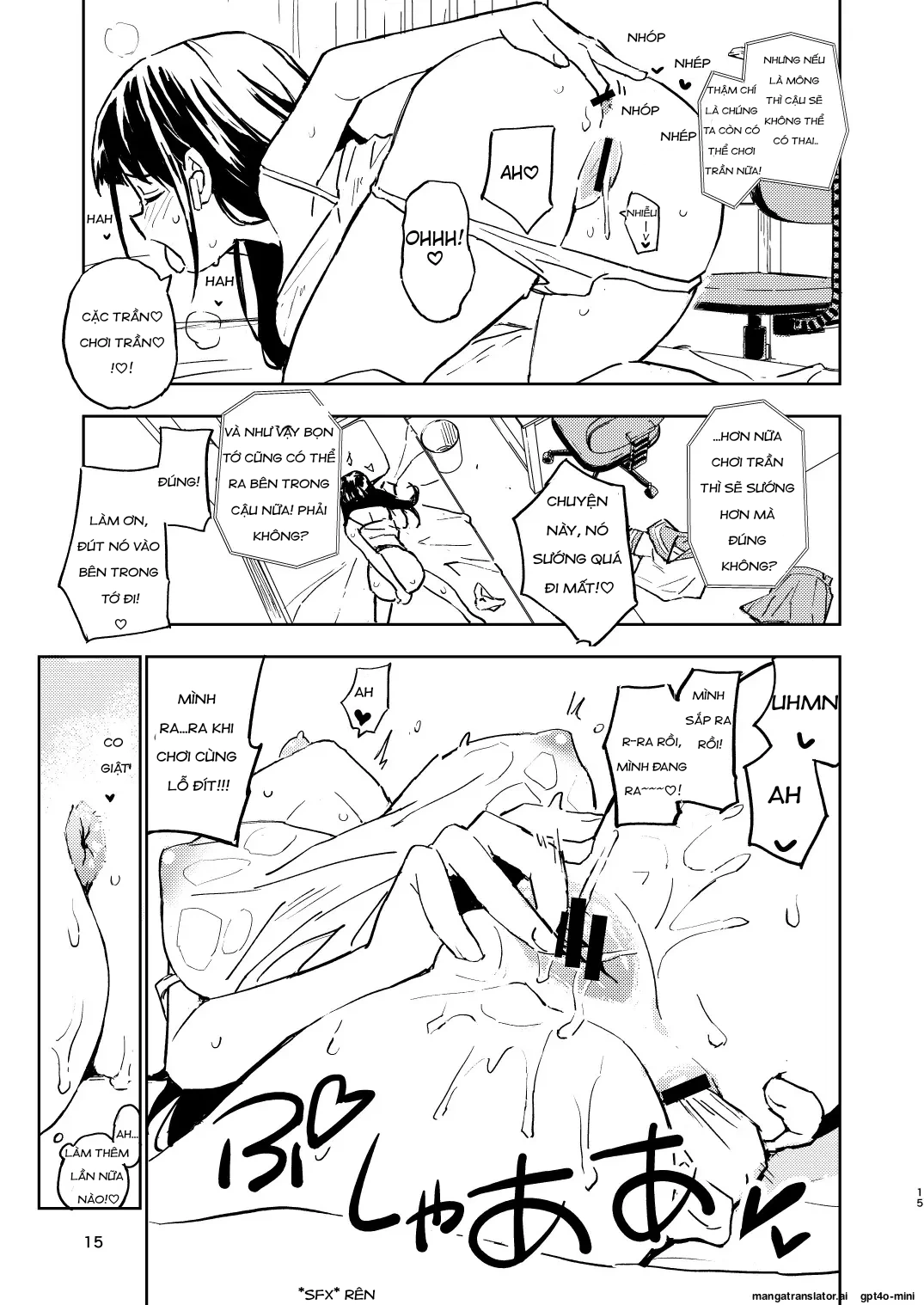 HentaiVN.net - Ảnh 16 - Miễn là tôi không có thai trong 1 tháng, tôi sẽ trở lại là con trai! - Chap 3