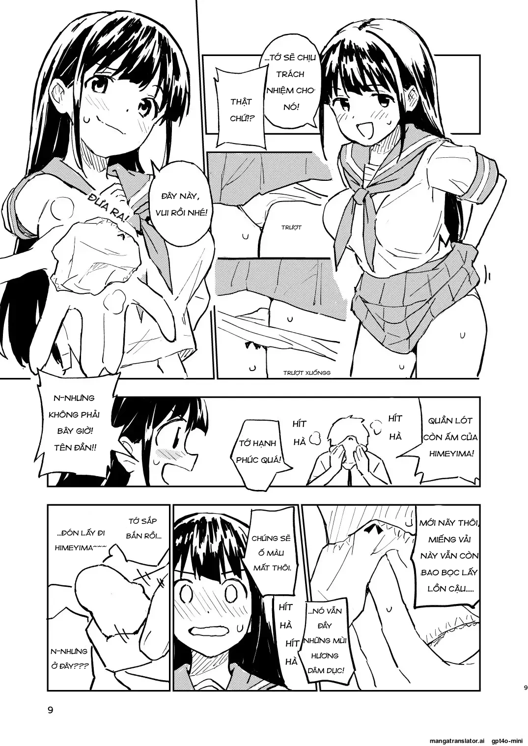 HentaiVN.net - Ảnh 10 - Miễn là tôi không có thai trong 1 tháng, tôi sẽ trở lại là con trai! - Chap 3