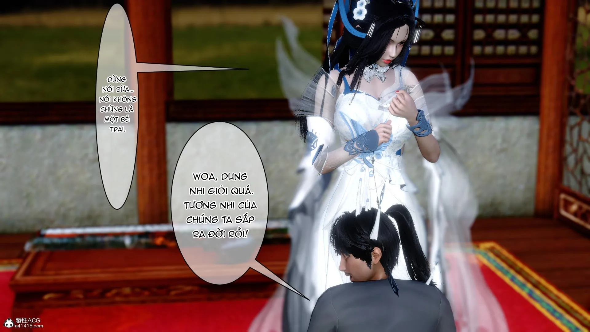 HentaiVN.net - Ảnh 5 - Huang Rong Biography [黄蓉传 01] - Chap 23