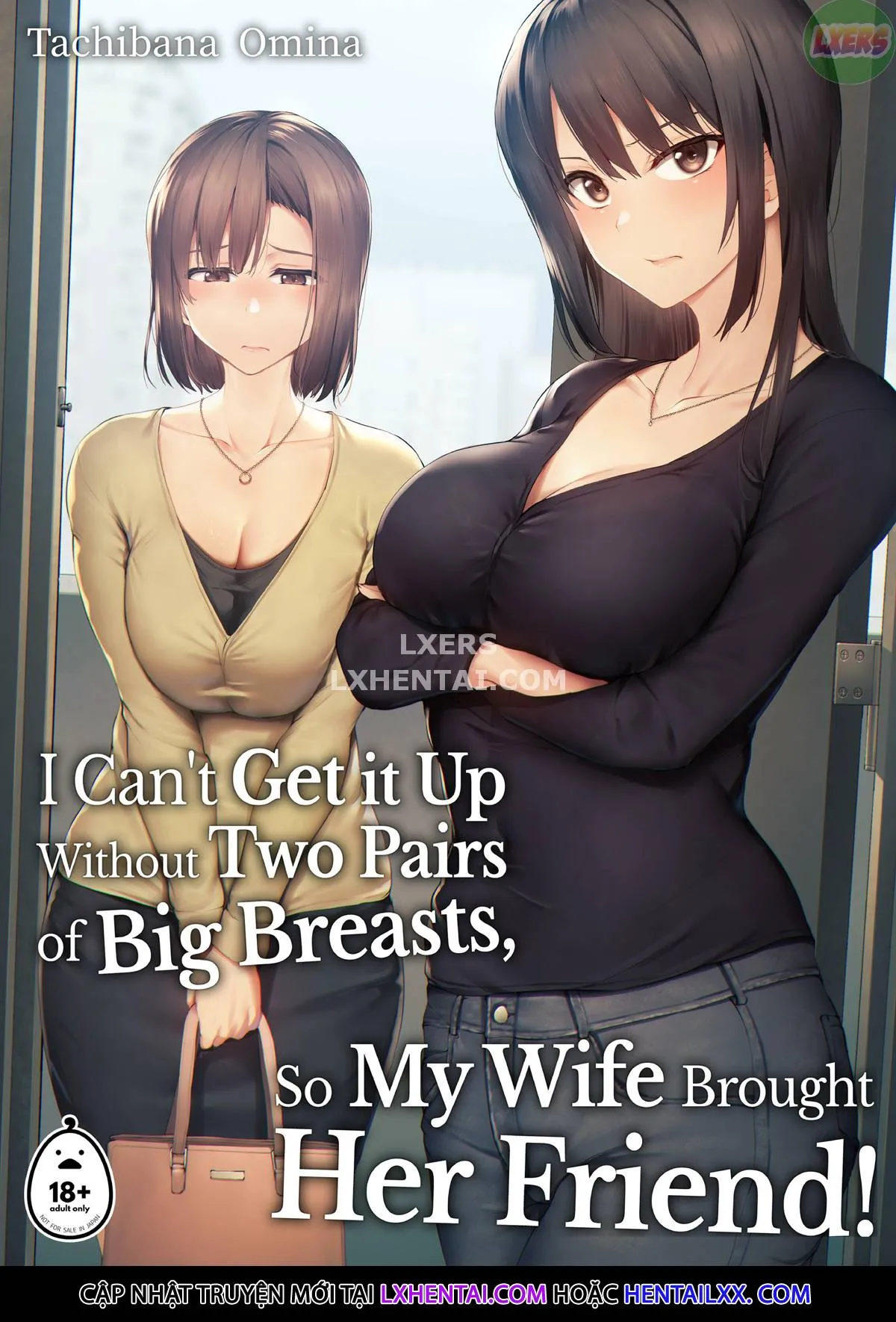 HentaiVN.net - Ảnh 5 - Kyonyuu ga Futari Inai to Bokki Shinai Otto no Tame ni Tomodachi o Tsurete Kita Tsuma - Chap 1