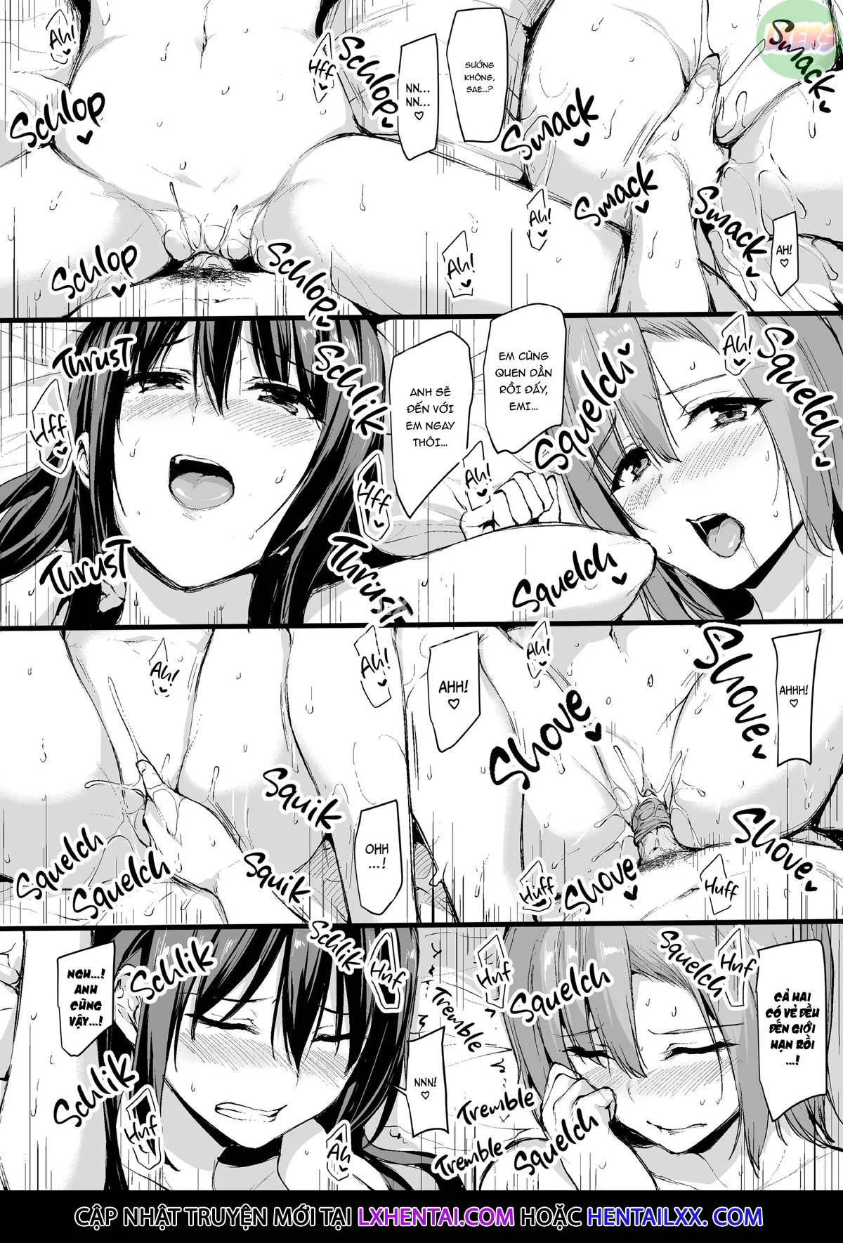 HentaiVN.net - Ảnh 24 - Kyonyuu ga Futari Inai to Bokki Shinai Otto no Tame ni Tomodachi o Tsurete Kita Tsuma - Chap 2