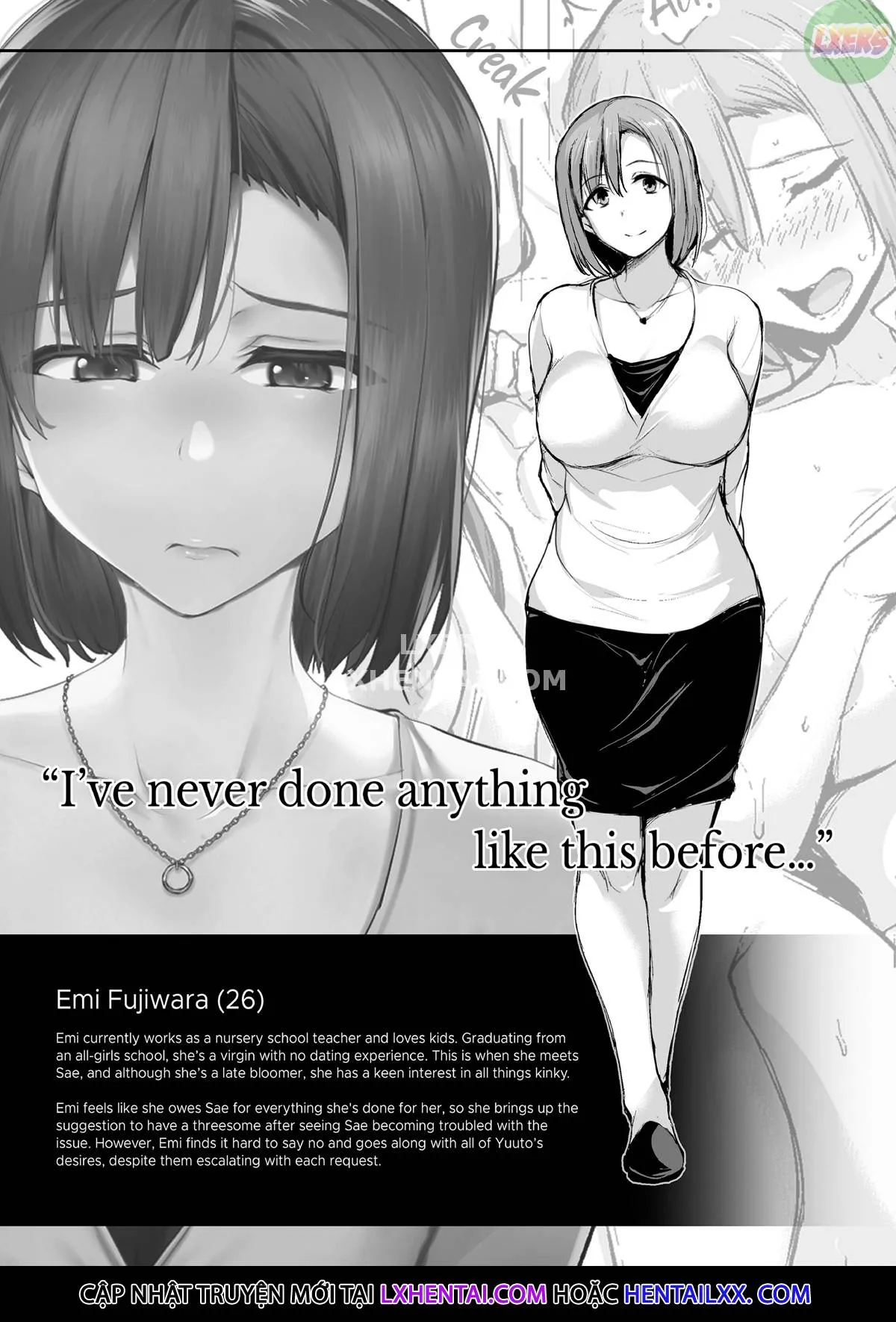 HentaiVN.net - Ảnh 59 - Kyonyuu ga Futari Inai to Bokki Shinai Otto no Tame ni Tomodachi o Tsurete Kita Tsuma - Chap 2