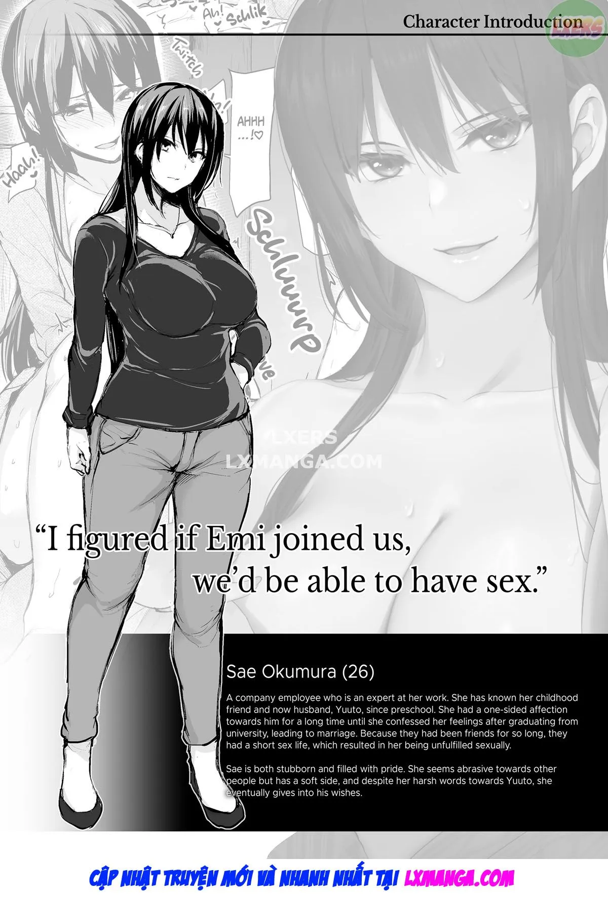 HentaiVN.net - Ảnh 54 - Kyonyuu ga Futari Inai to Bokki Shinai Otto no Tame ni Tomodachi o Tsurete Kita Tsuma - Chap 3