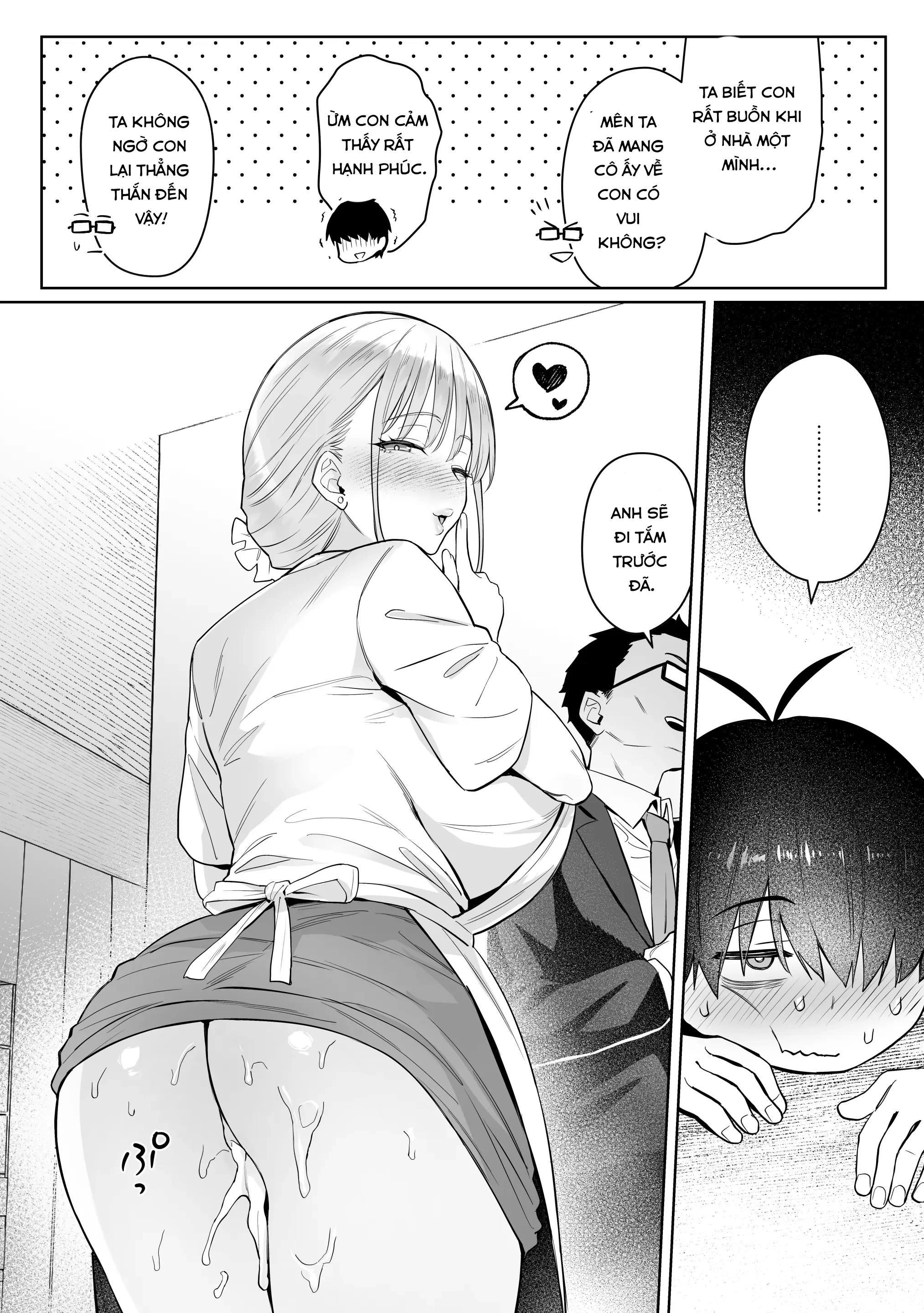 HentaiVN.net - Ảnh 40 - Cô Gái Phép Thuật Mà Tôi Ngưỡng Mộ Lại Là Mẹ Kế tôi 2 - Chap 1