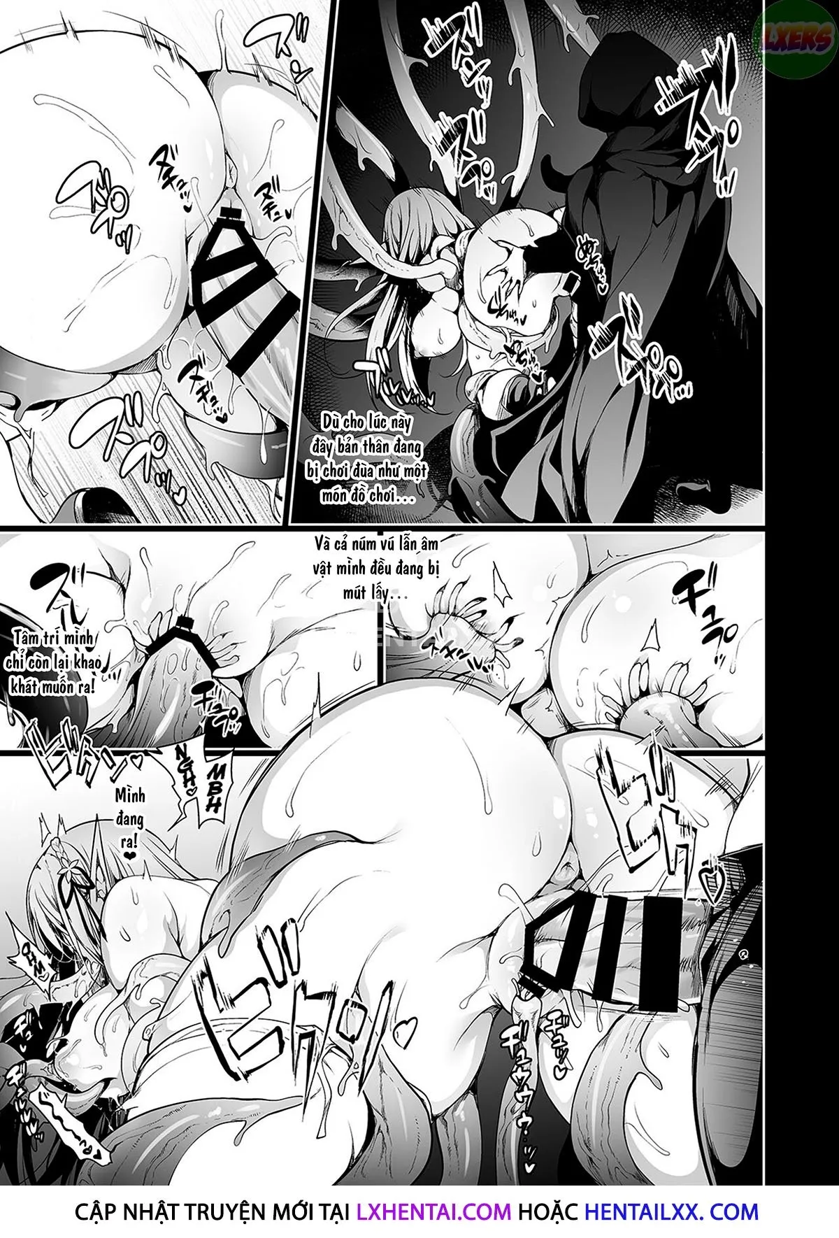 HentaiVN.net - Ảnh 40 - Elf ni Inmon o Tsukeru Hon [エルフに淫紋を付ける本] - Chap 1