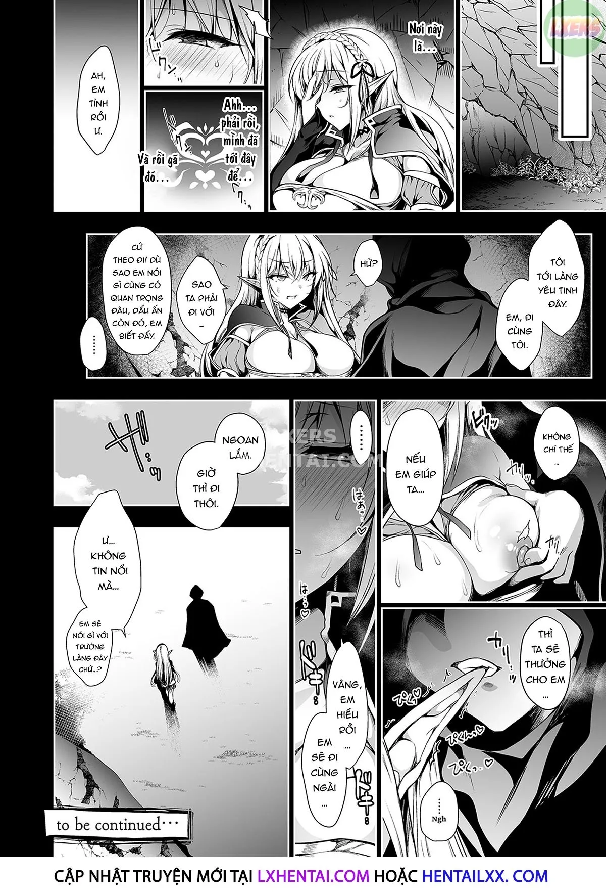 HentaiVN.net - Ảnh 55 - Elf ni Inmon o Tsukeru Hon [エルフに淫紋を付ける本] - Chap 1