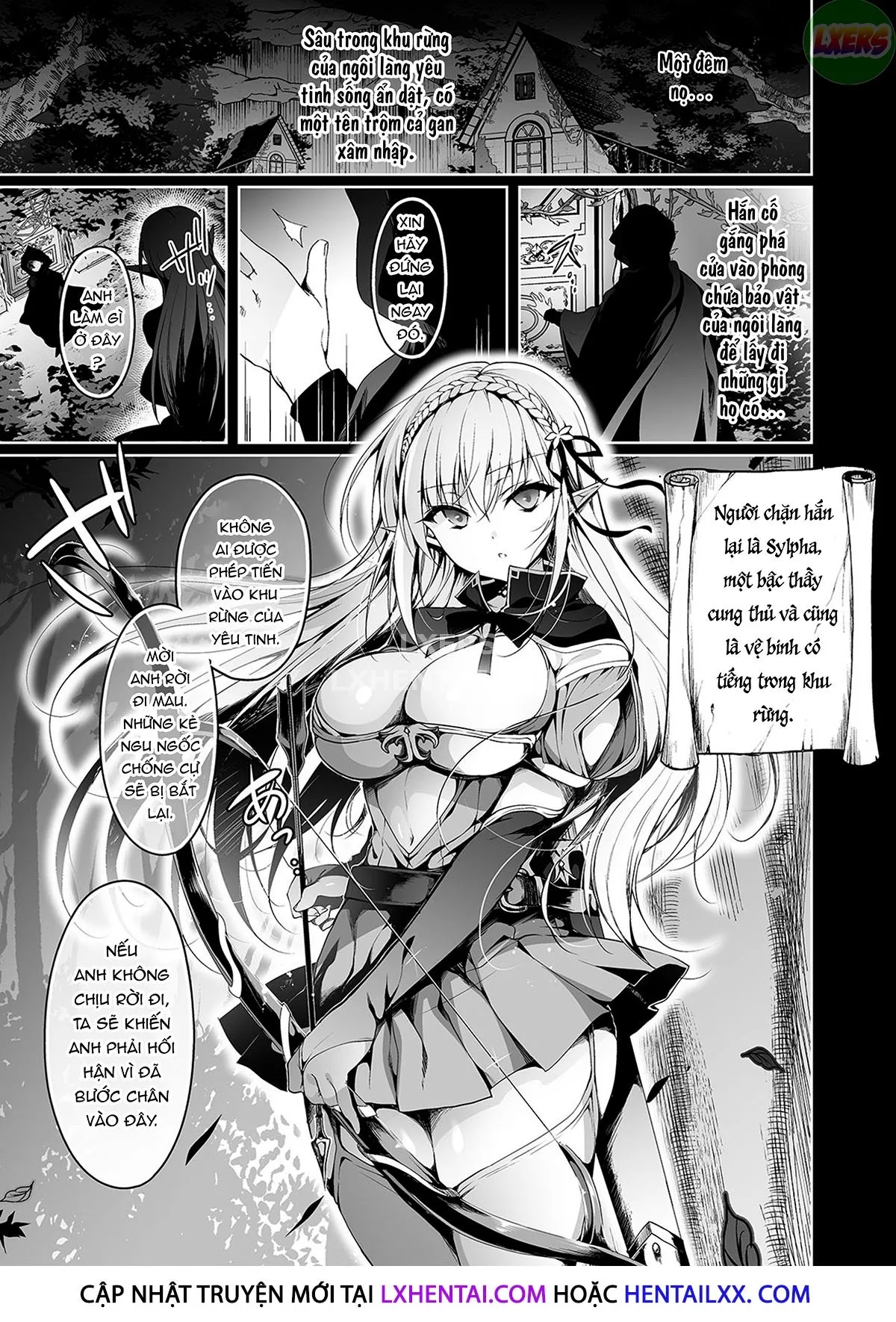 HentaiVN.net - Ảnh 6 - Elf ni Inmon o Tsukeru Hon [エルフに淫紋を付ける本] - Chap 1