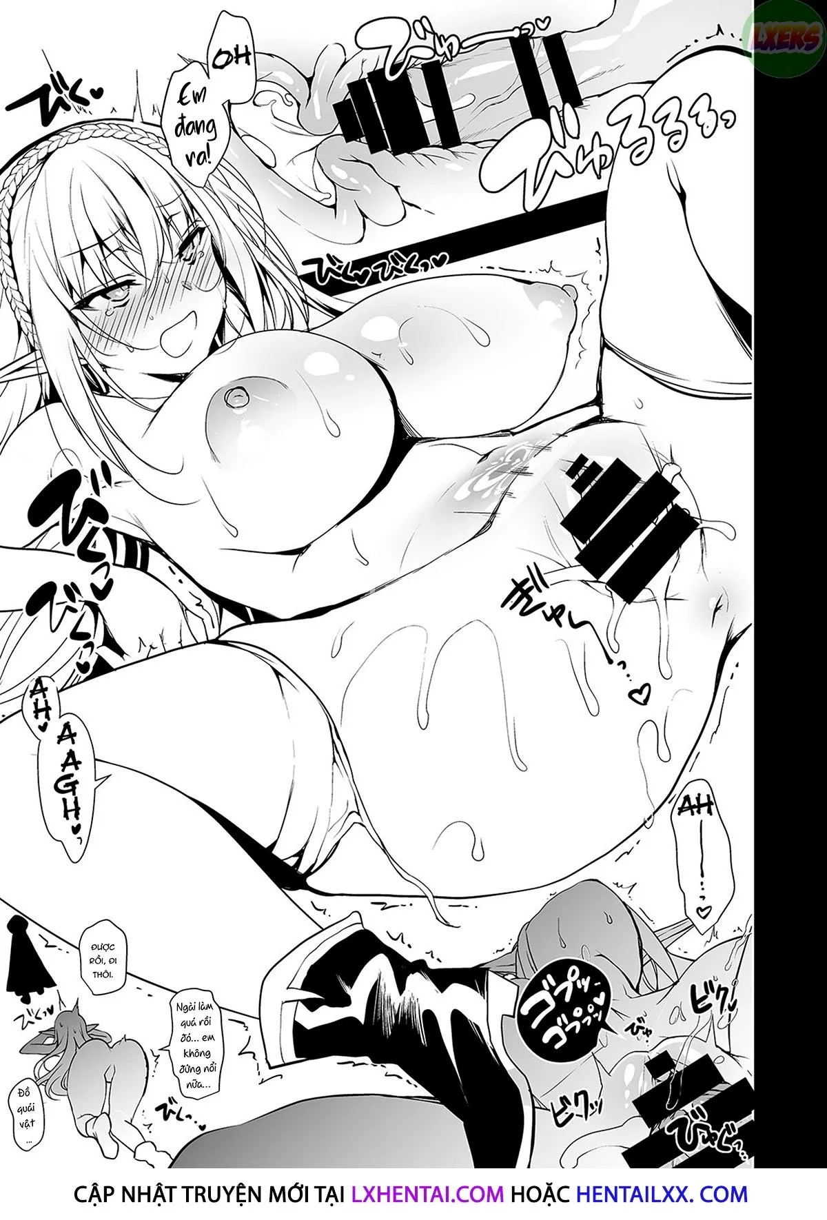 HentaiVN.net - Ảnh 62 - Elf ni Inmon o Tsukeru Hon [エルフに淫紋を付ける本] - Chap 1