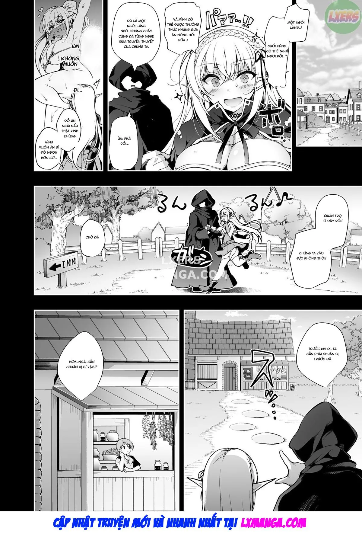 HentaiVN.net - Ảnh 15 - Elf ni Inmon o Tsukeru Hon [エルフに淫紋を付ける本] - Chap 2