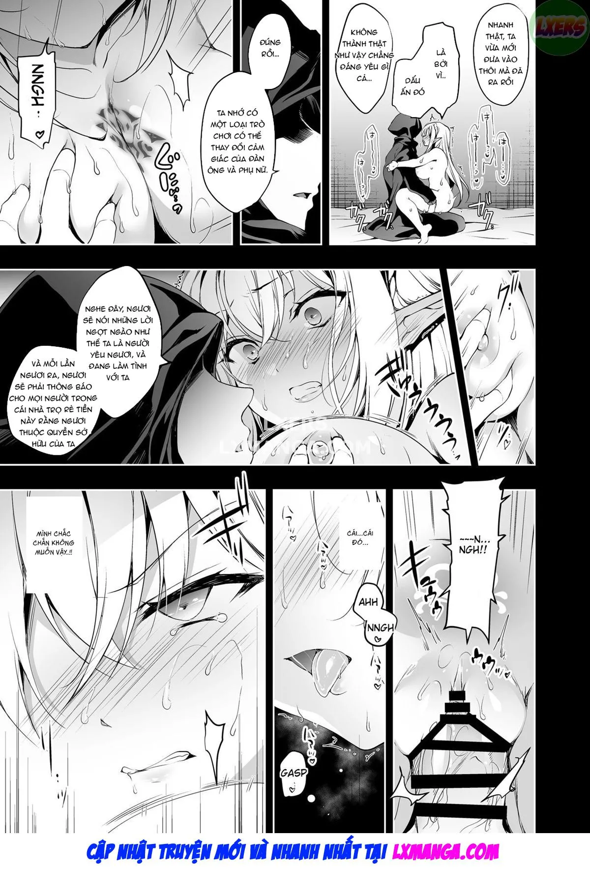 HentaiVN.net - Ảnh 34 - Elf ni Inmon o Tsukeru Hon [エルフに淫紋を付ける本] - Chap 2