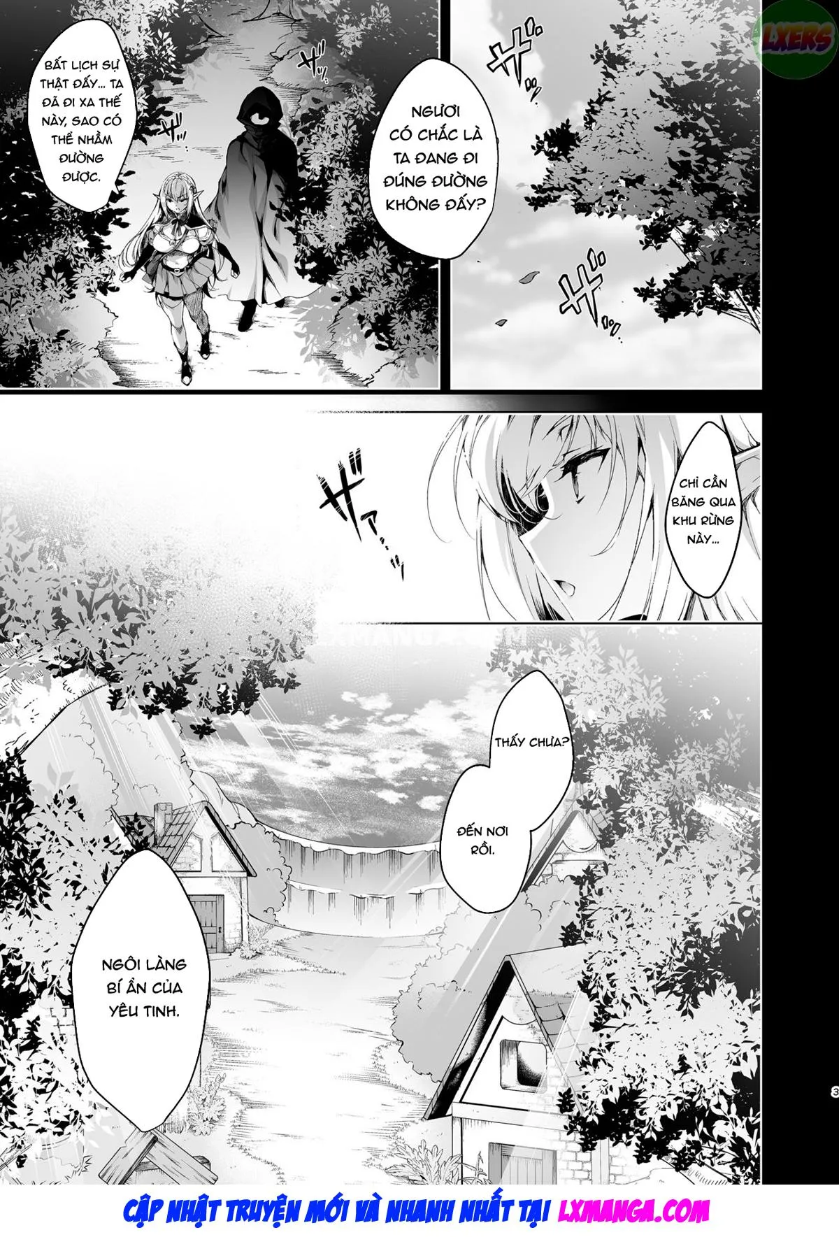 HentaiVN.net - Ảnh 7 - Elf ni Inmon o Tsukeru Hon [エルフに淫紋を付ける本] - Chap 3