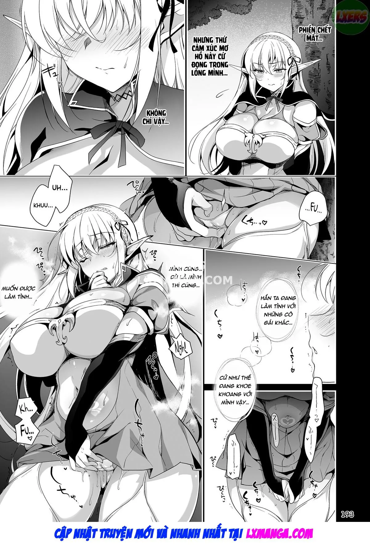 HentaiVN.net - Ảnh 20 - Elf ni Inmon o Tsukeru Hon [エルフに淫紋を付ける本] - Chap 4