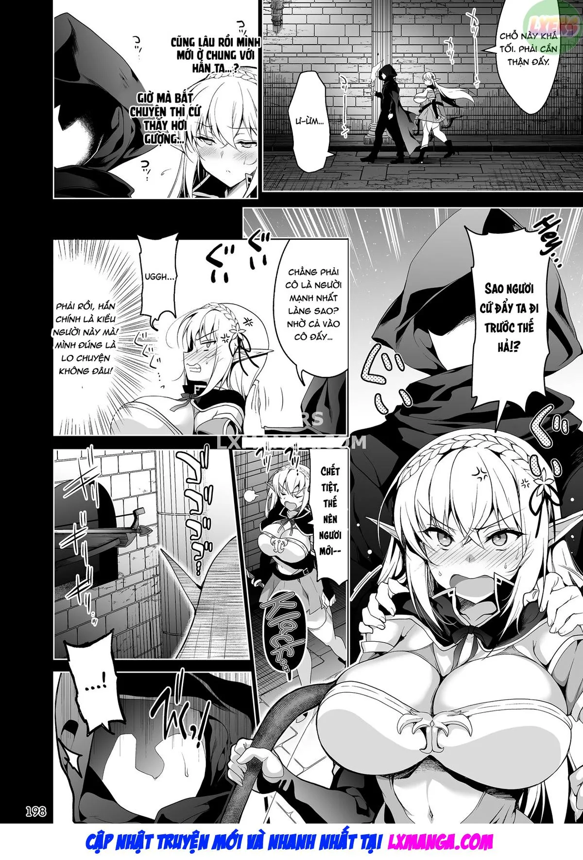 HentaiVN.net - Ảnh 25 - Elf ni Inmon o Tsukeru Hon [エルフに淫紋を付ける本] - Chap 4