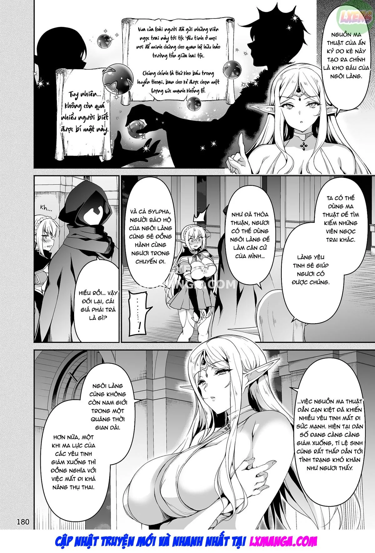 HentaiVN.net - Ảnh 7 - Elf ni Inmon o Tsukeru Hon [エルフに淫紋を付ける本] - Chap 4