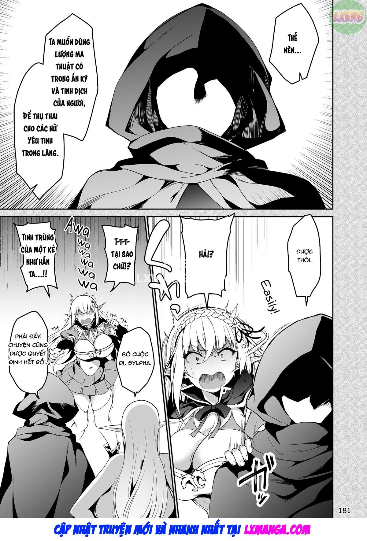 HentaiVN.net - Ảnh 8 - Elf ni Inmon o Tsukeru Hon [エルフに淫紋を付ける本] - Chap 4