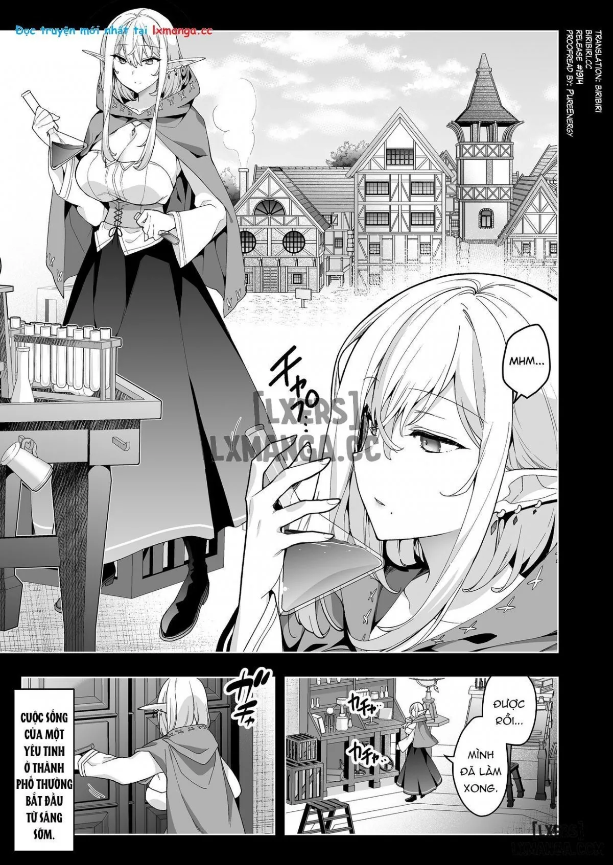HentaiVN.net - Ảnh 3 - Elf ni Inmon o Tsukeru Hon [エルフに淫紋を付ける本] - Chap 6