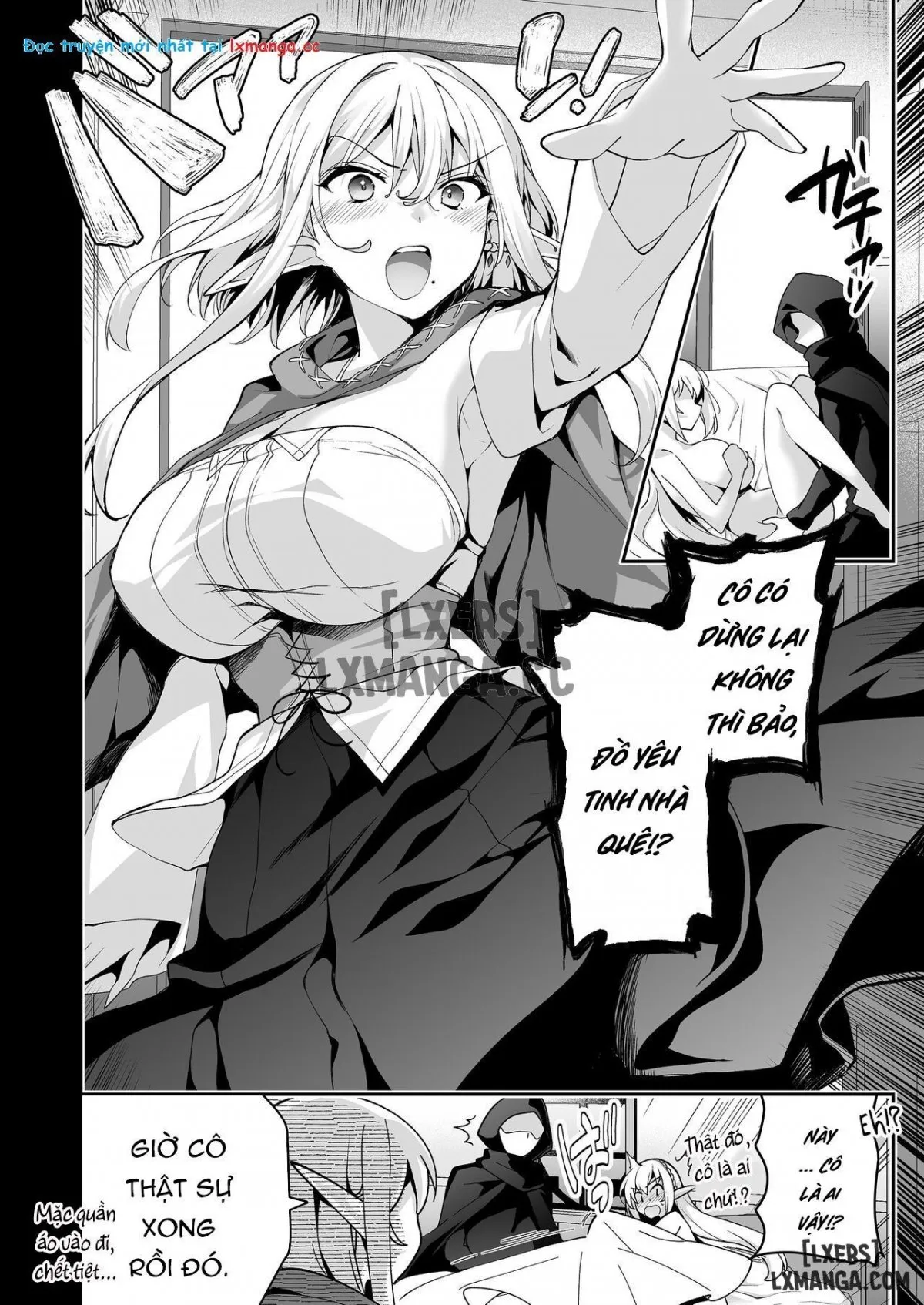 HentaiVN.net - Ảnh 32 - Elf ni Inmon o Tsukeru Hon [エルフに淫紋を付ける本] - Chap 6