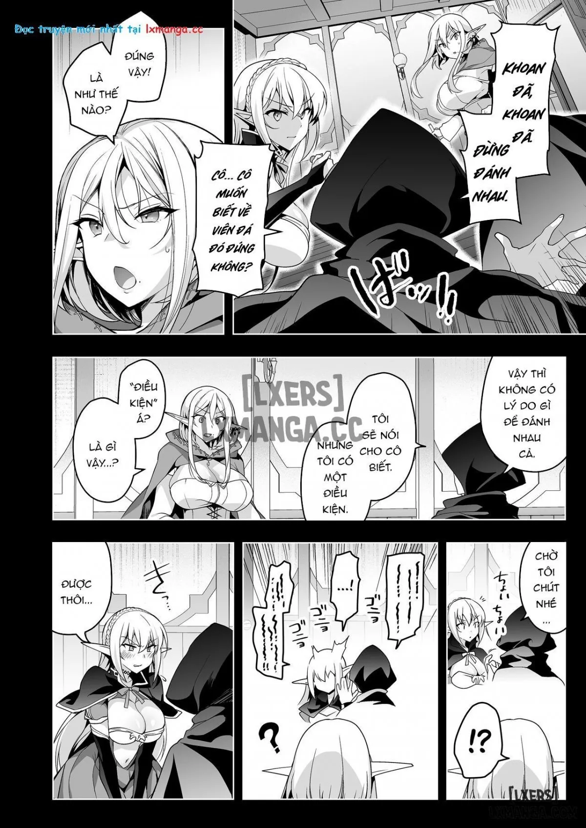 HentaiVN.net - Ảnh 36 - Elf ni Inmon o Tsukeru Hon [エルフに淫紋を付ける本] - Chap 6