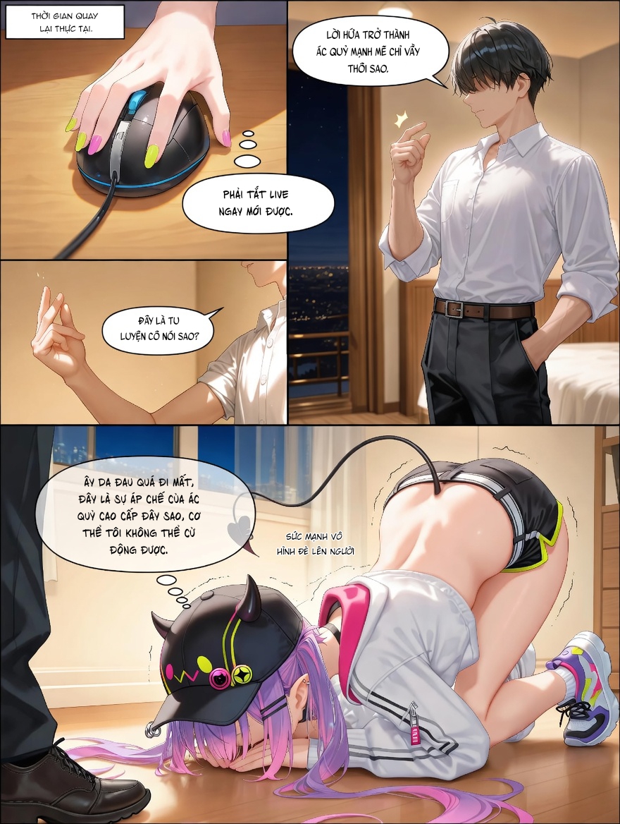 HentaiVN.net - Ảnh 9 - Buổi live huấn luyện tình dục cho tiểu quỷ - Chap 1