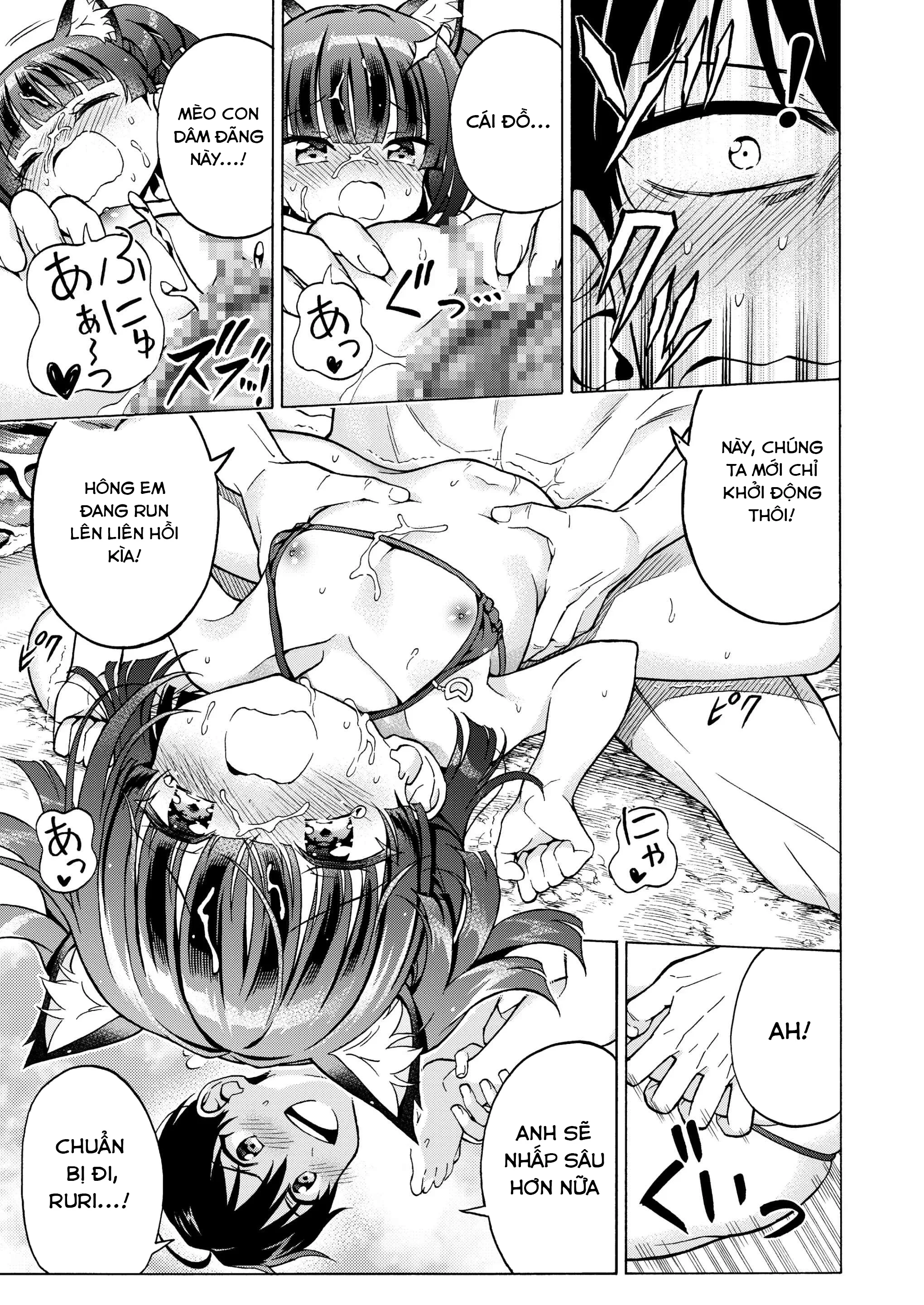 HentaiVN.net - Ảnh 35 - Cùng chơi nào, Nii-ni - Vol.3 - Chap 1