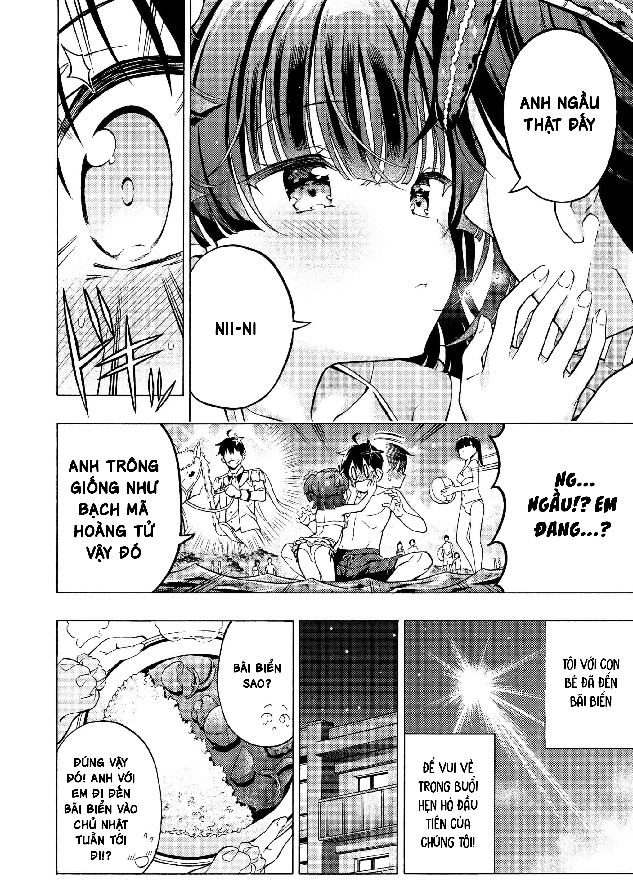 HentaiVN.net - Ảnh 8 - Cùng chơi nào, Nii-ni - Vol.3 - Chap 1