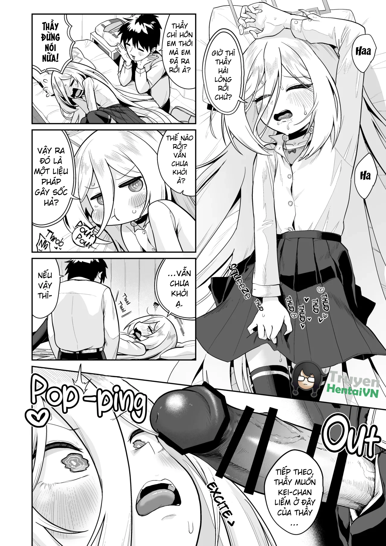 HentaiVN.net - Ảnh 10 - Okuchi de Cli Iki Kawaii ne - Chap 1