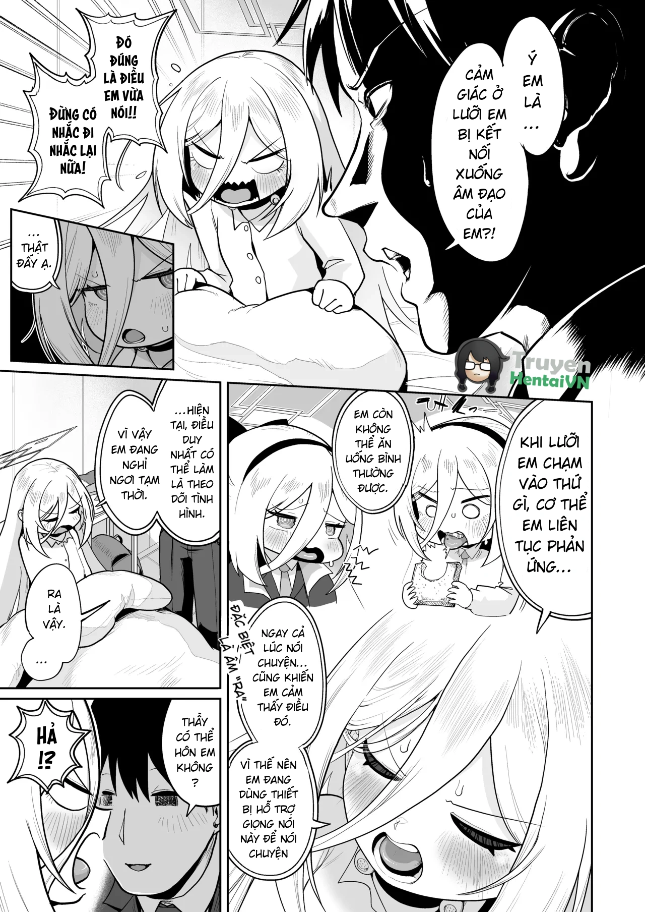 HentaiVN.net - Ảnh 5 - Okuchi de Cli Iki Kawaii ne - Chap 1