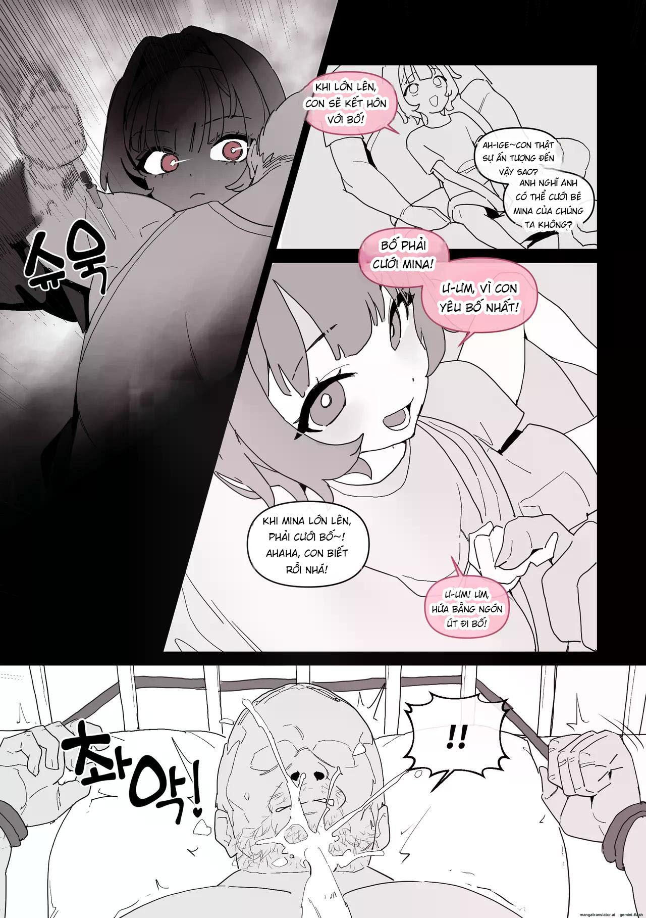 HentaiVN.net - Ảnh 13 - My wife gave birth to my wife - Chap 1
