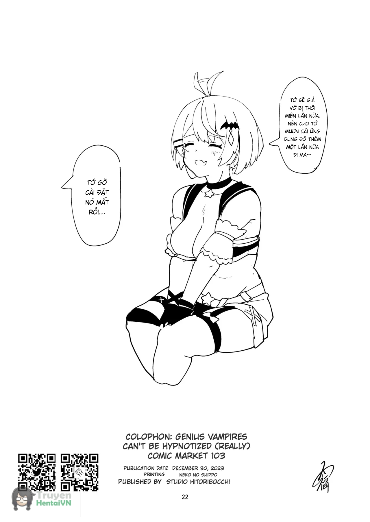 HentaiVN.net - Ảnh 22 - Genius Vampires Don't Fall for Hypnosis - Chap 1