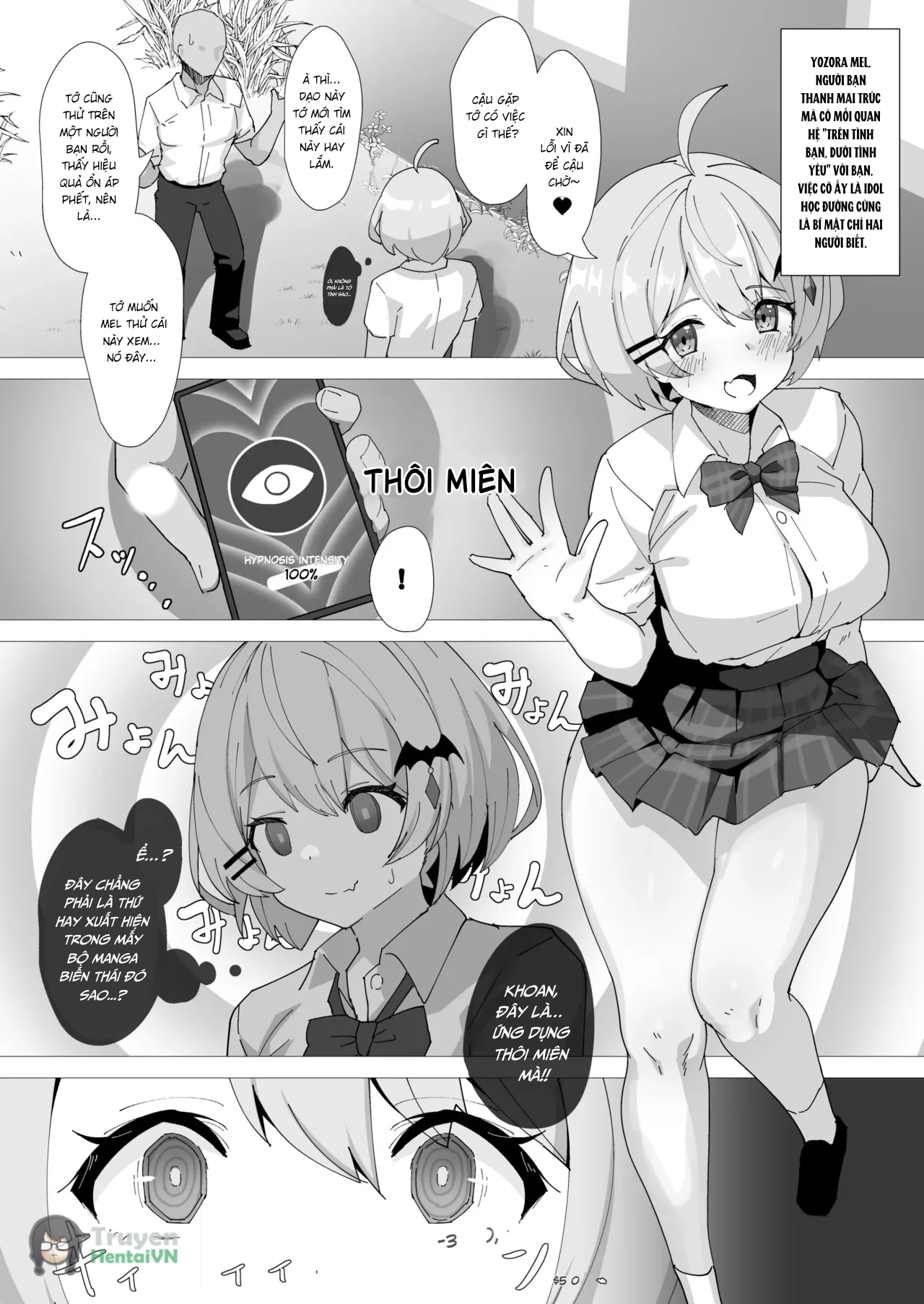HentaiVN.net - Ảnh 3 - Genius Vampires Don't Fall for Hypnosis - Chap 1