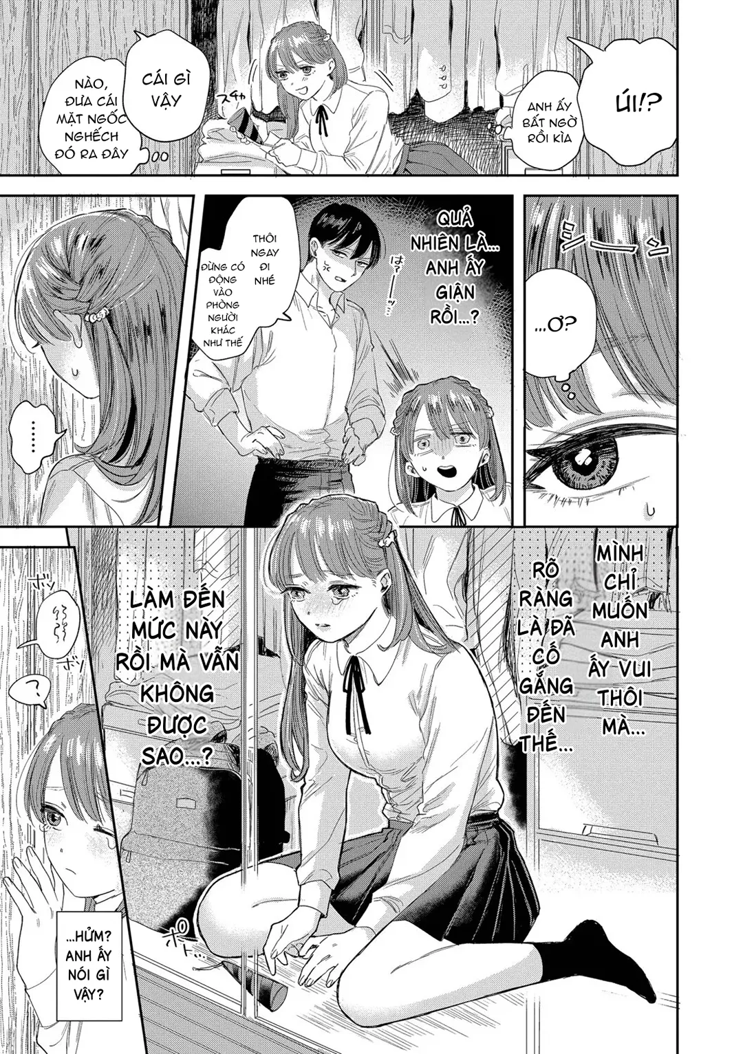 HentaiVN.net - Ảnh 3 - Thành thật mới là sướng nhất - Chap 4