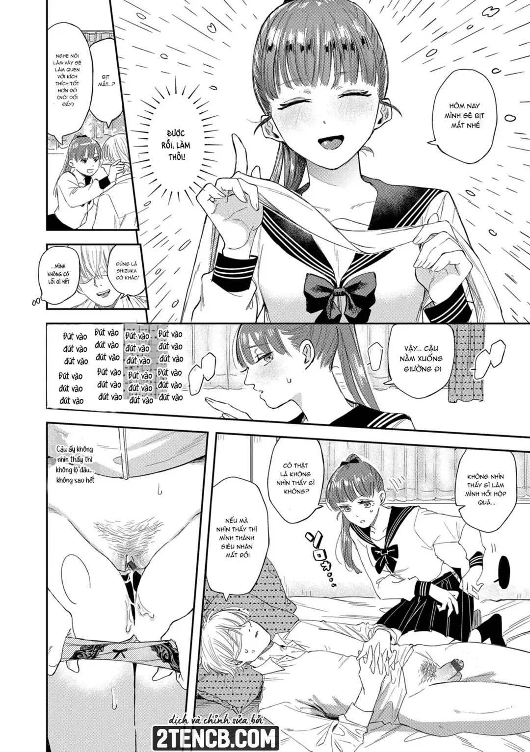 HentaiVN.net - Ảnh 12 - Thành thật mới là sướng nhất - Chap 6