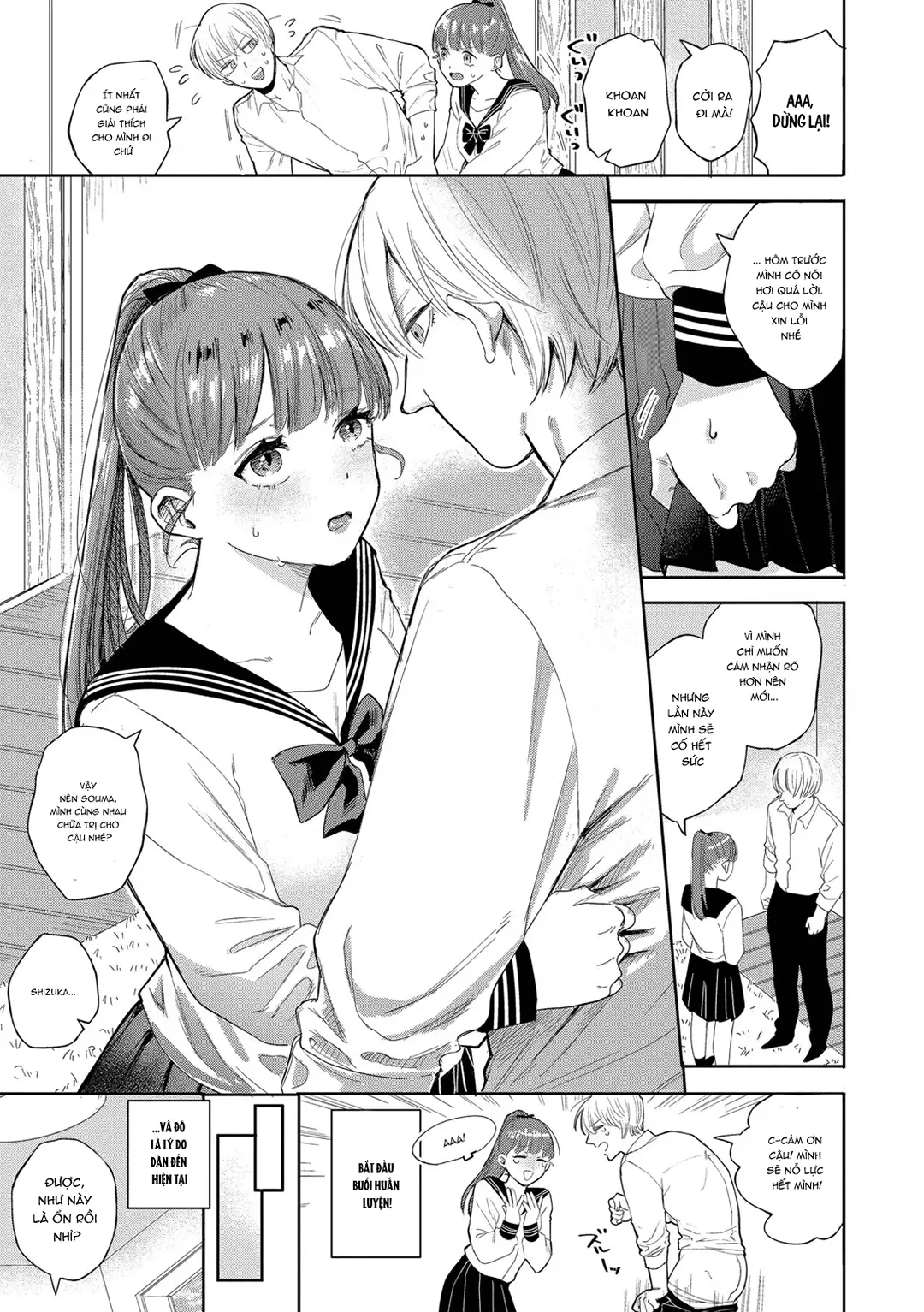 HentaiVN.net - Ảnh 5 - Thành thật mới là sướng nhất - Chap 6