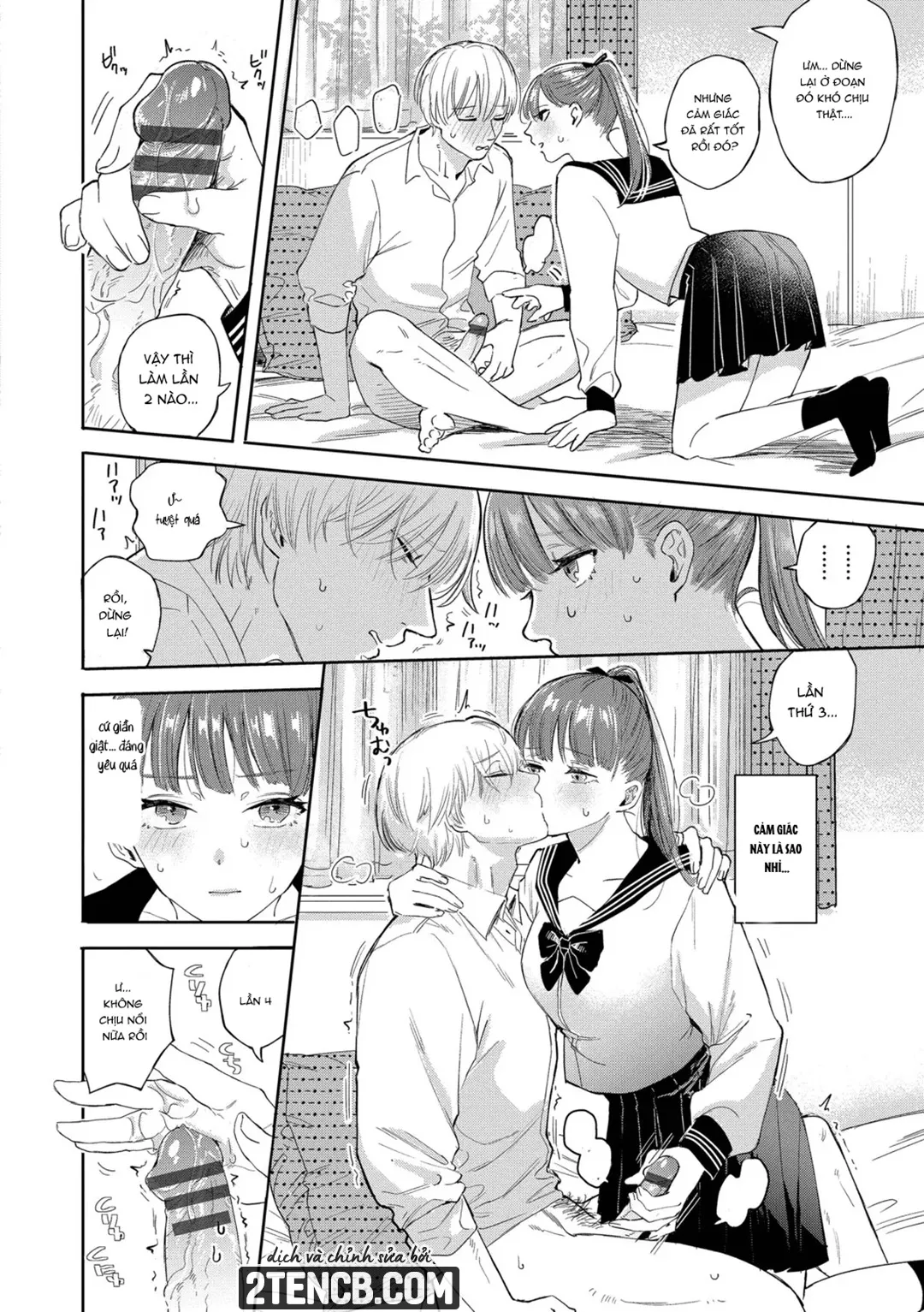 HentaiVN.net - Ảnh 8 - Thành thật mới là sướng nhất - Chap 6