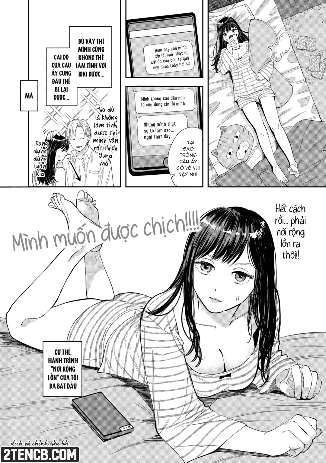 HentaiVN.net - Ảnh 4 - Thành thật mới là sướng nhất - Chap 8