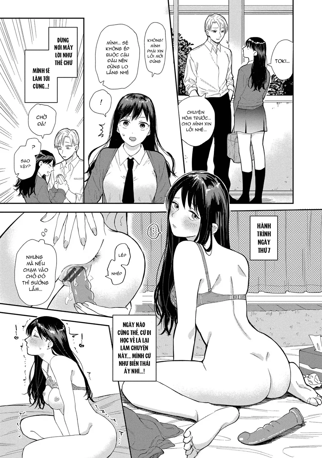 HentaiVN.net - Ảnh 7 - Thành thật mới là sướng nhất - Chap 8