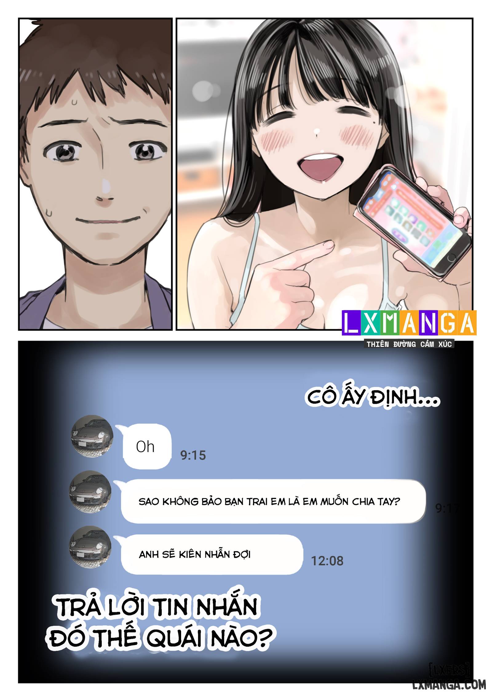HentaiVN.net - Ảnh 6 - I Only Intended To Peek Through My Girlfriends Phone 2 - Chap 2