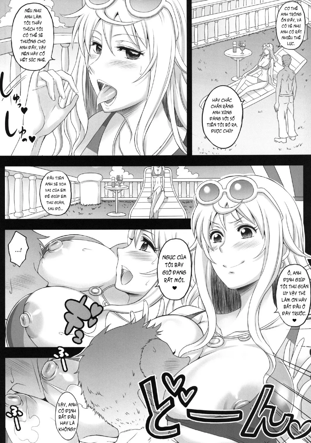 HentaiVN.net - Ảnh 4 - Rakuen Onna Kaizoku (One Piece) [Woman Pirate in Paradise] - Chap 2