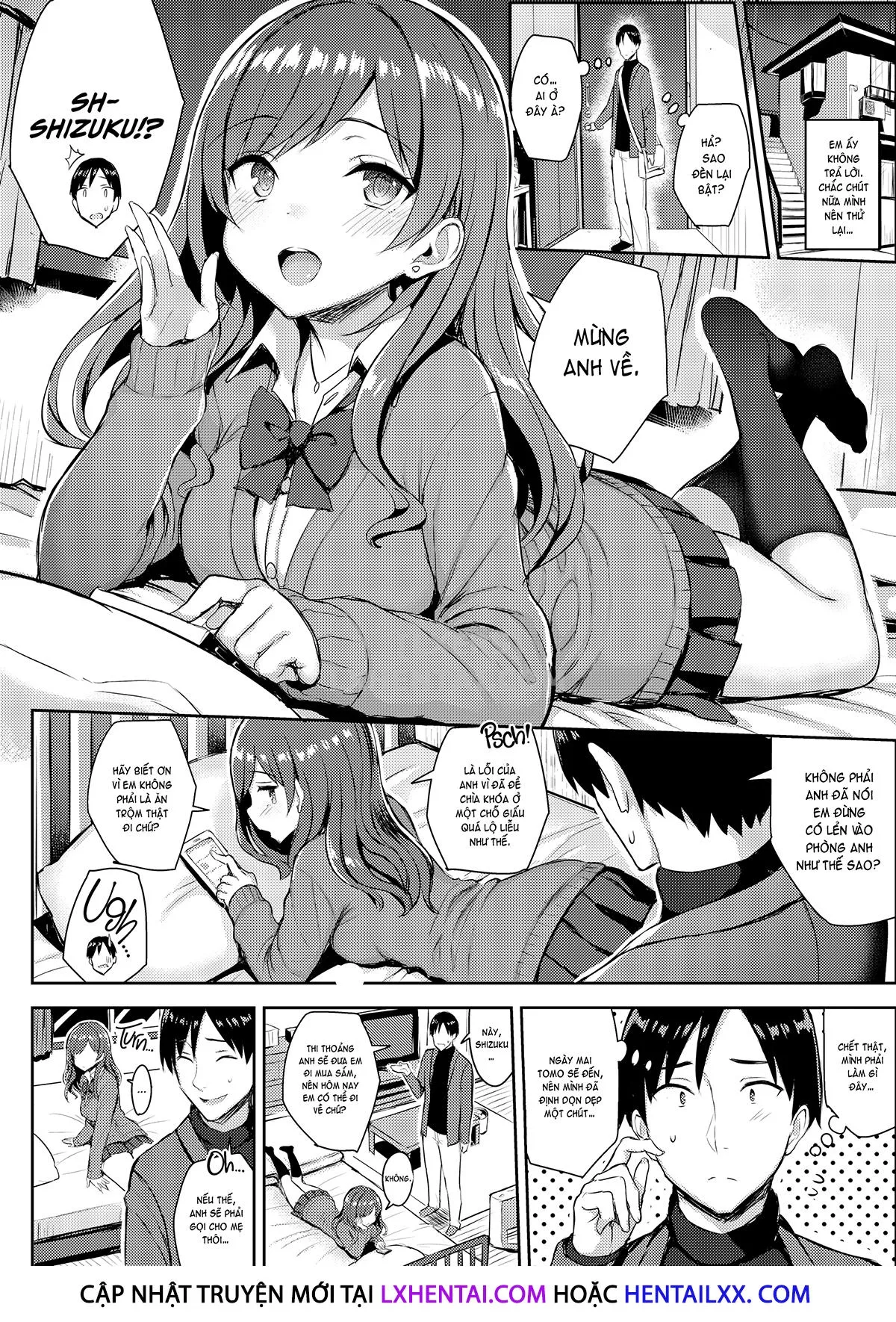 HentaiVN.net - Ảnh 10 - Holiday with My Busty Cousin - Chap 3