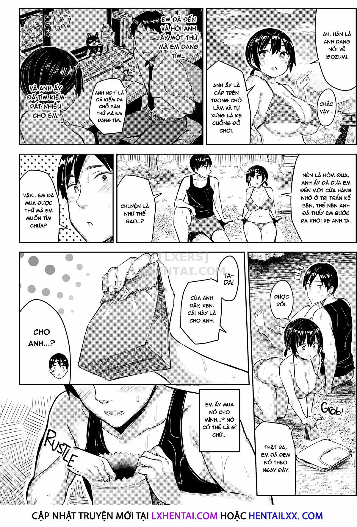HentaiVN.net - Ảnh 34 - Holiday with My Busty Cousin - Chap 5