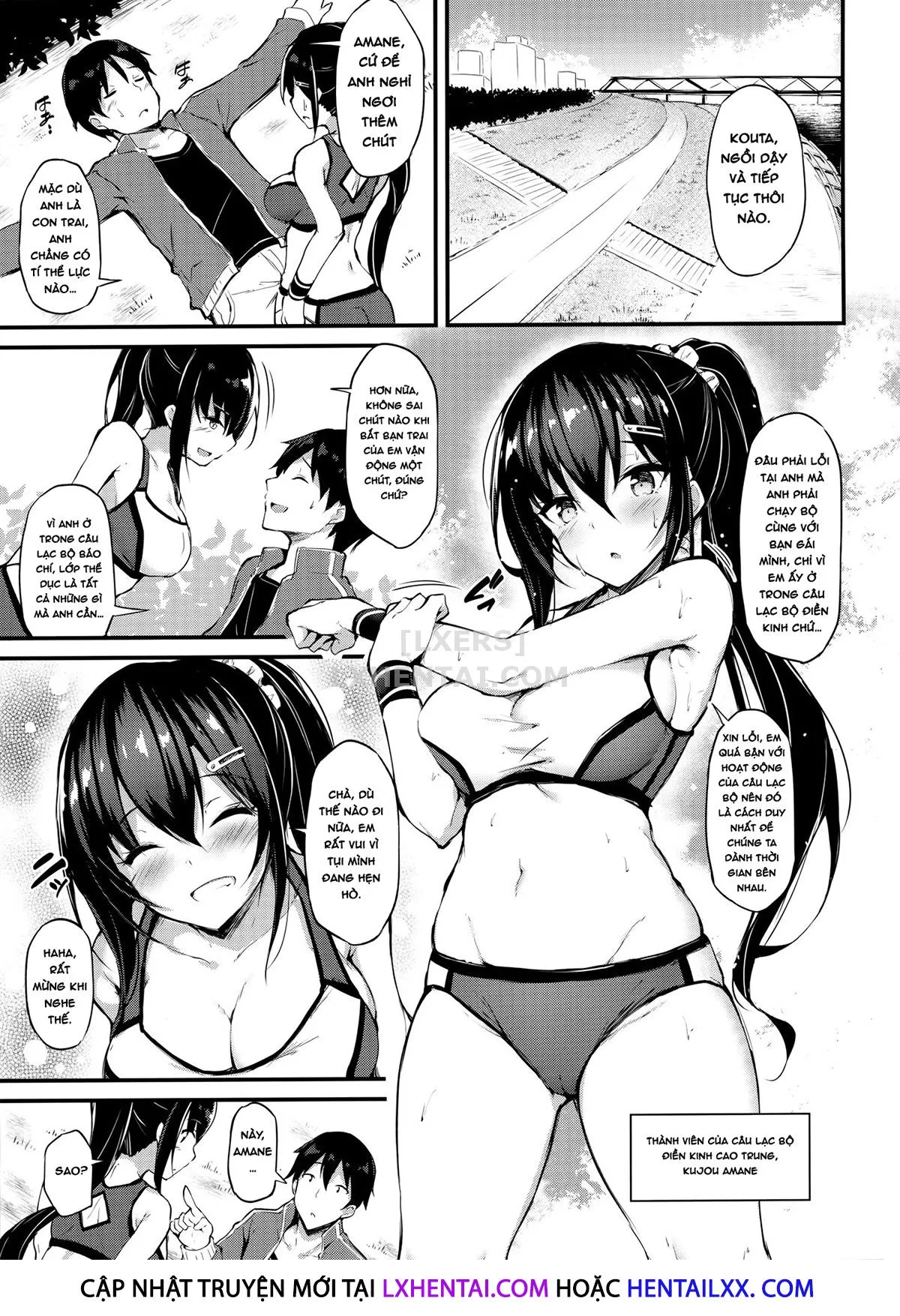 HentaiVN.net - Ảnh 6 - Kanojo ga Separate o Matou Riyuu [The Reason My Girlfriend Wears A Two-Piece Track Uniform] - Chap 1