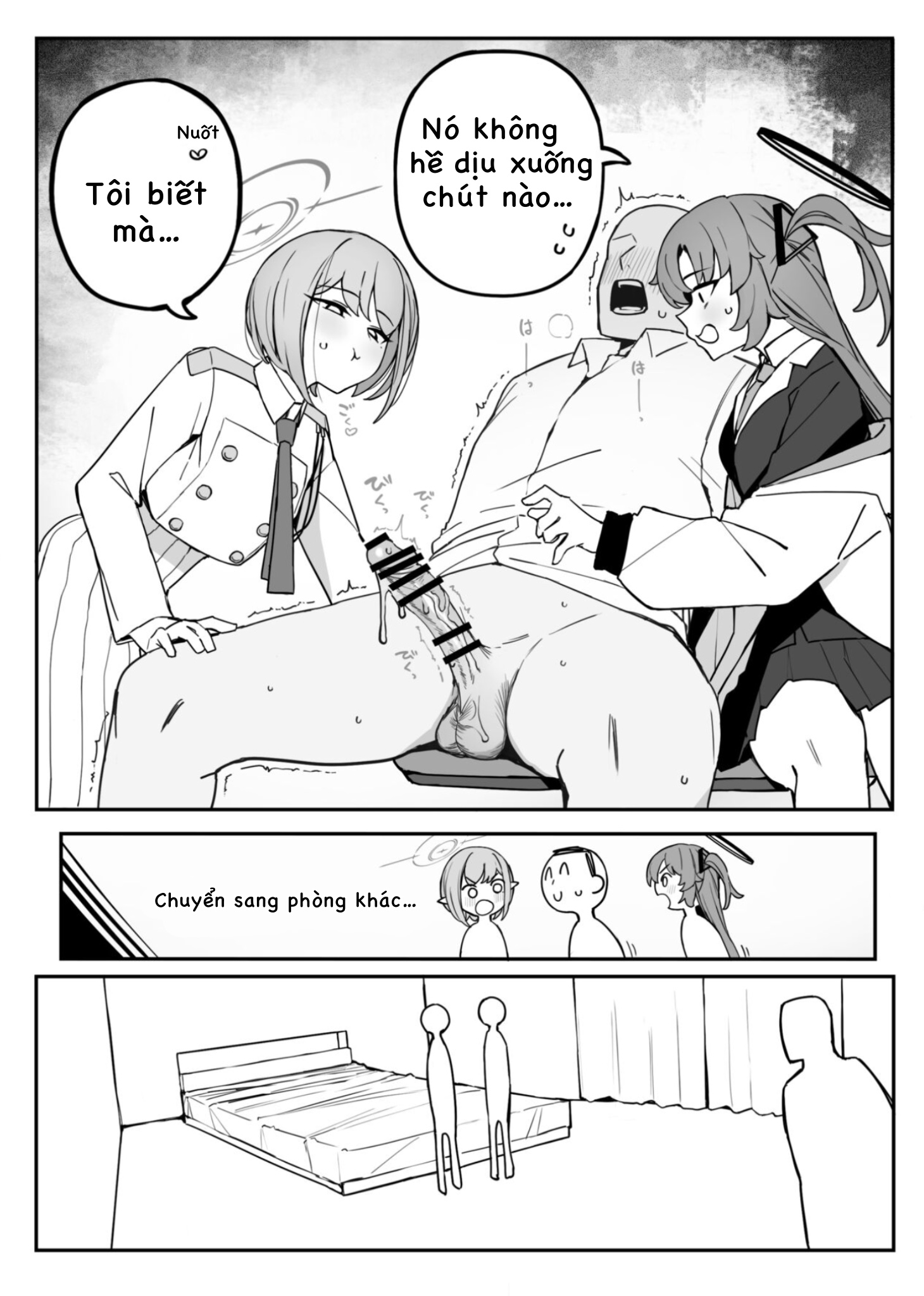 HentaiVN.net - Ảnh 10 - TỔNG QUYẾT TOÁN VÀ KẺ SỬ DỤNG SỐ HỌC [Blue Archive] - Chap 1