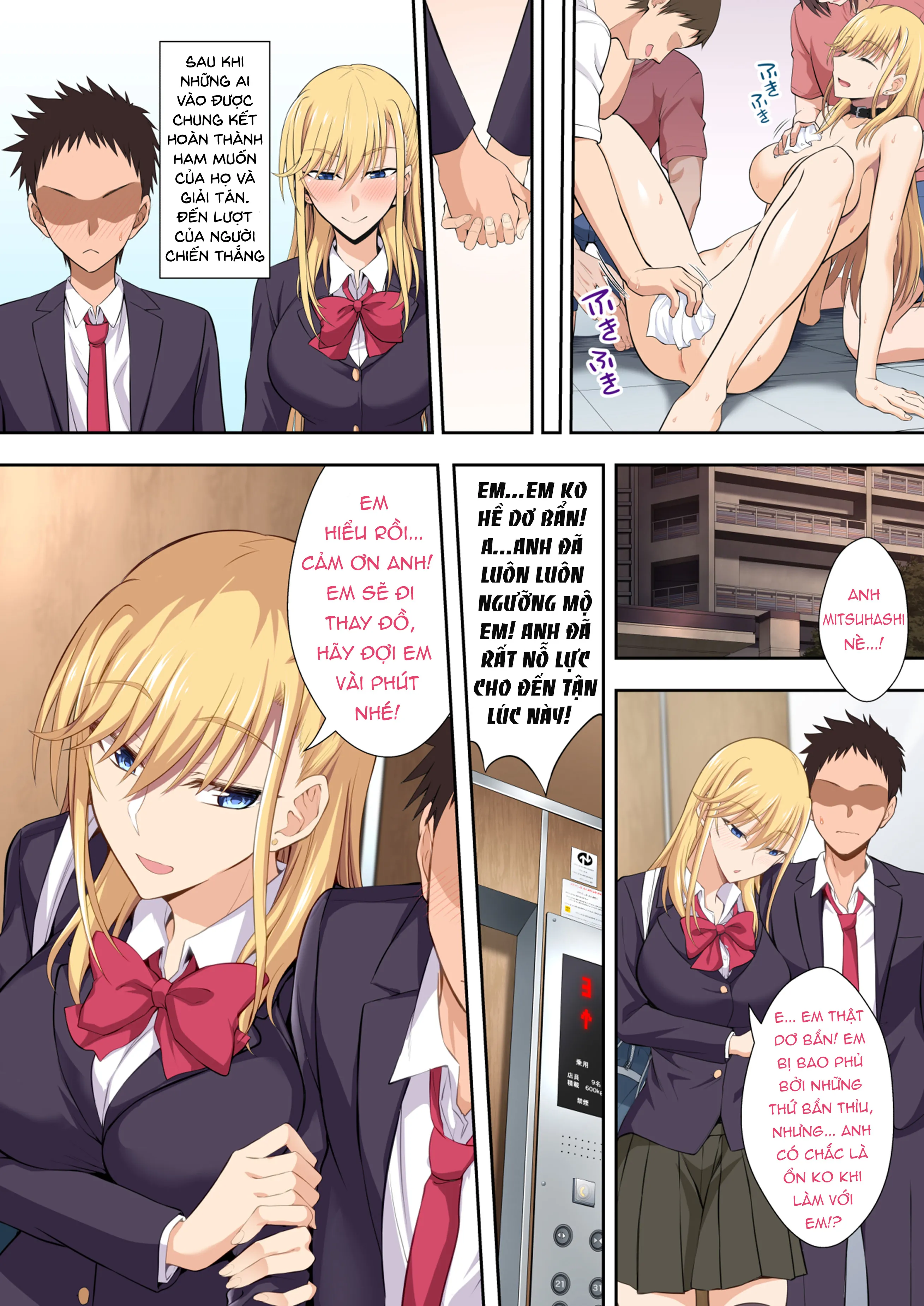 HentaiVN.net - Ảnh 10 - (Ijima Yuu) Gakuenchou Koudou Mariya o Chinpo Cleaner Nigou ni Otosu [Part 2] [The School Principals Penis Cleaner, Double Team] - Chap 1