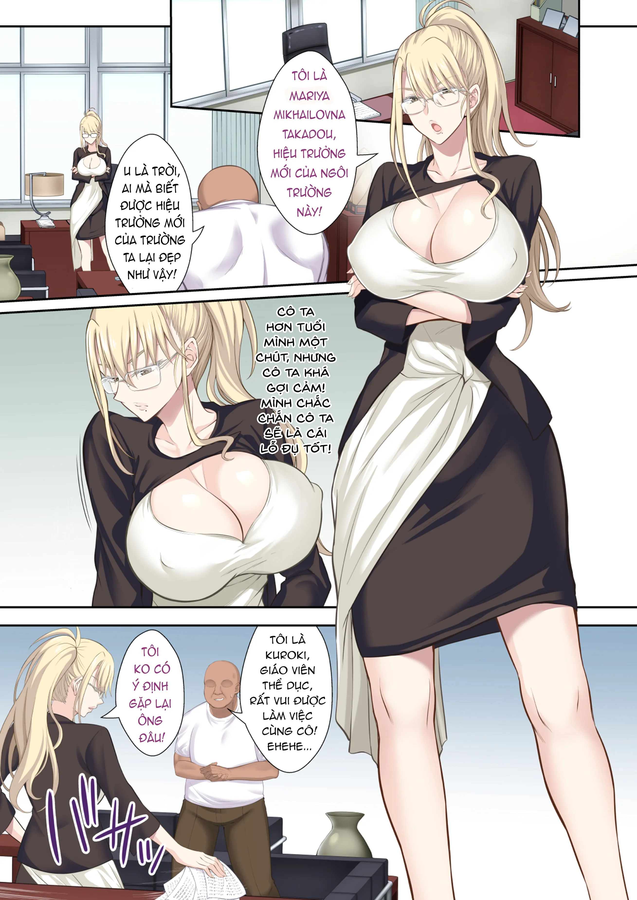 HentaiVN.net - Ảnh 17 - (Ijima Yuu) Gakuenchou Koudou Mariya o Chinpo Cleaner Nigou ni Otosu [Part 2] [The School Principals Penis Cleaner, Double Team] - Chap 1