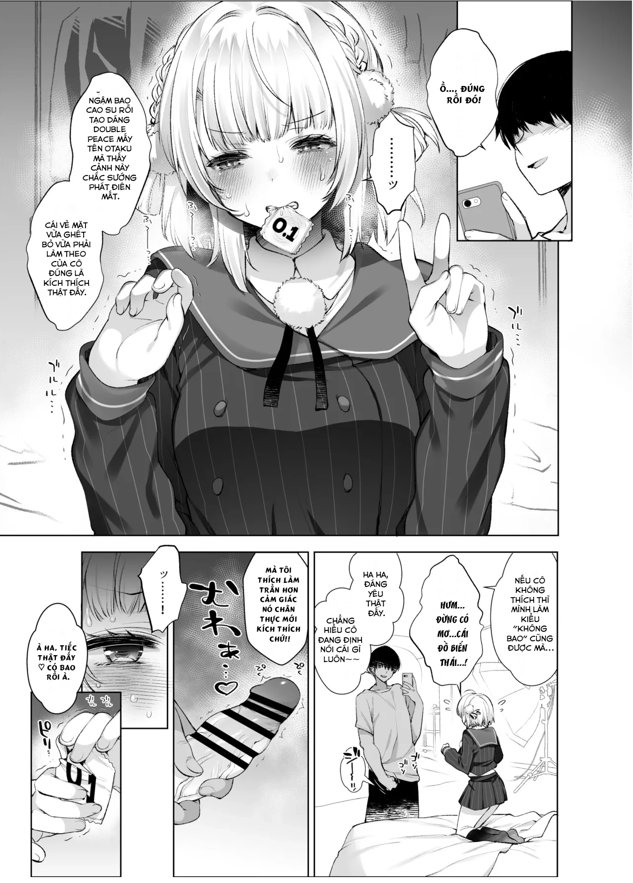 HentaiVN.net - Ảnh 11 - Idol Kamieshi -Kairaku Ochi no Kiroku - Chap 1